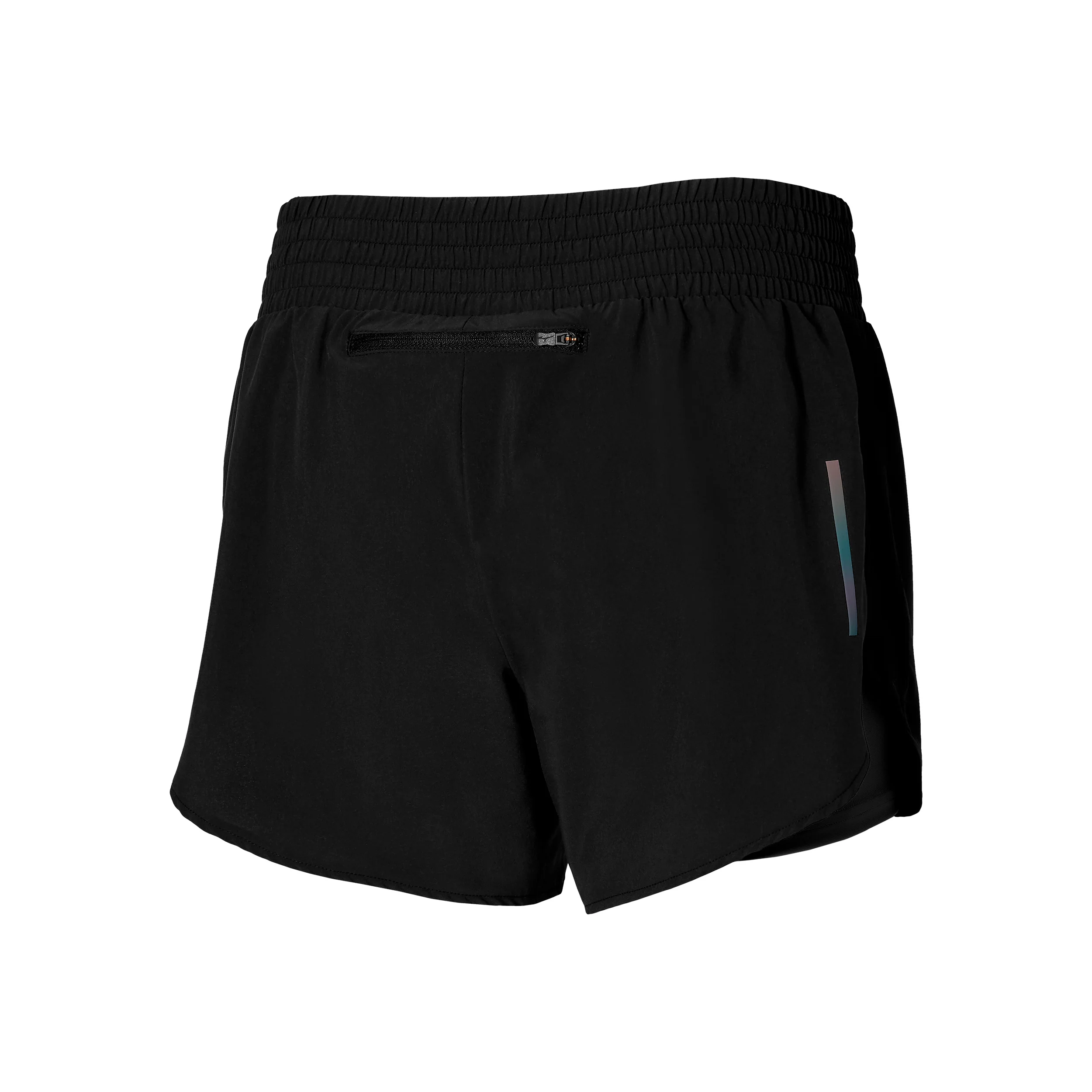 2in1 4.5 Laufshorts Damen-Schwarz - Image 2