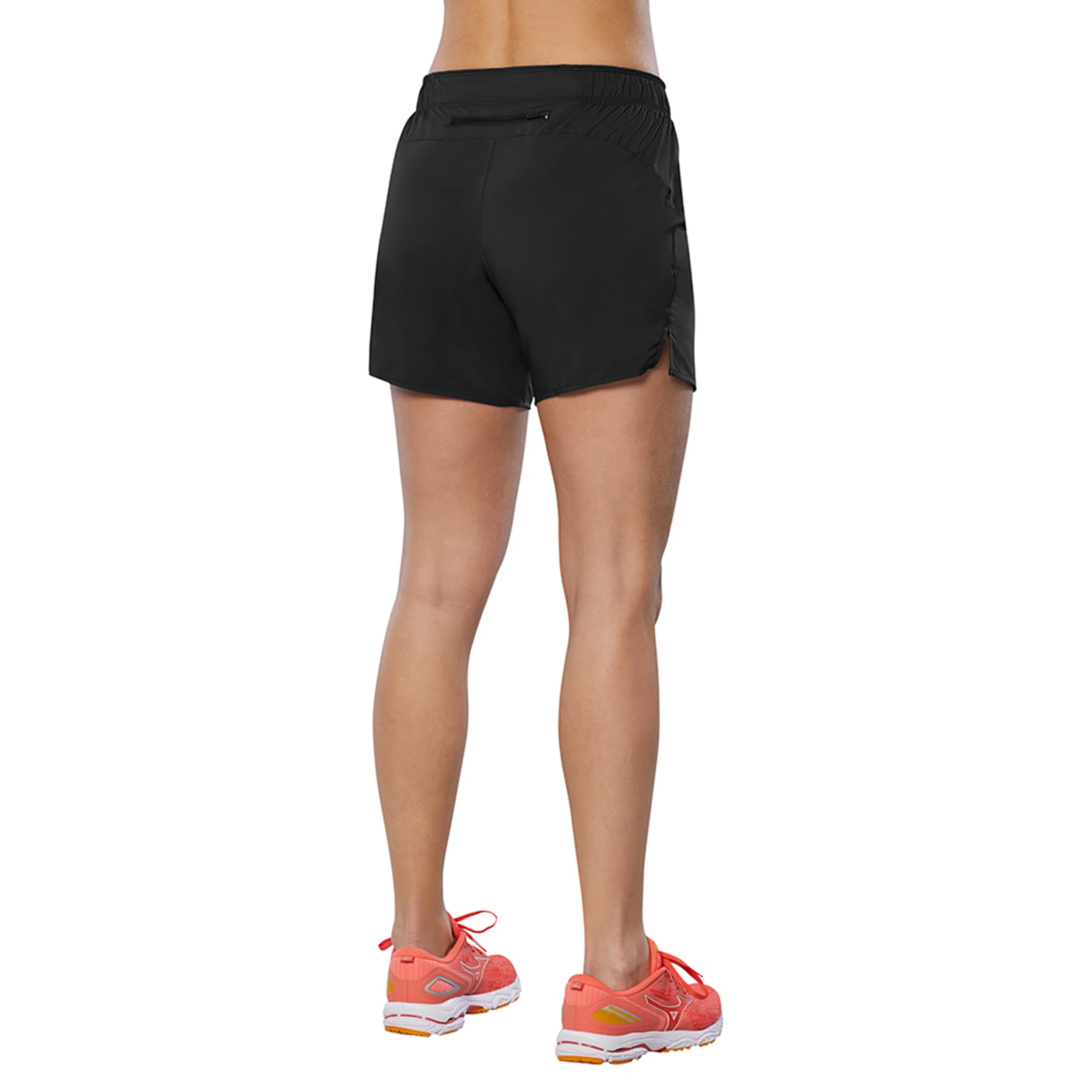 Multi Pocket Laufshorts Damen - schwarz, - Image 4