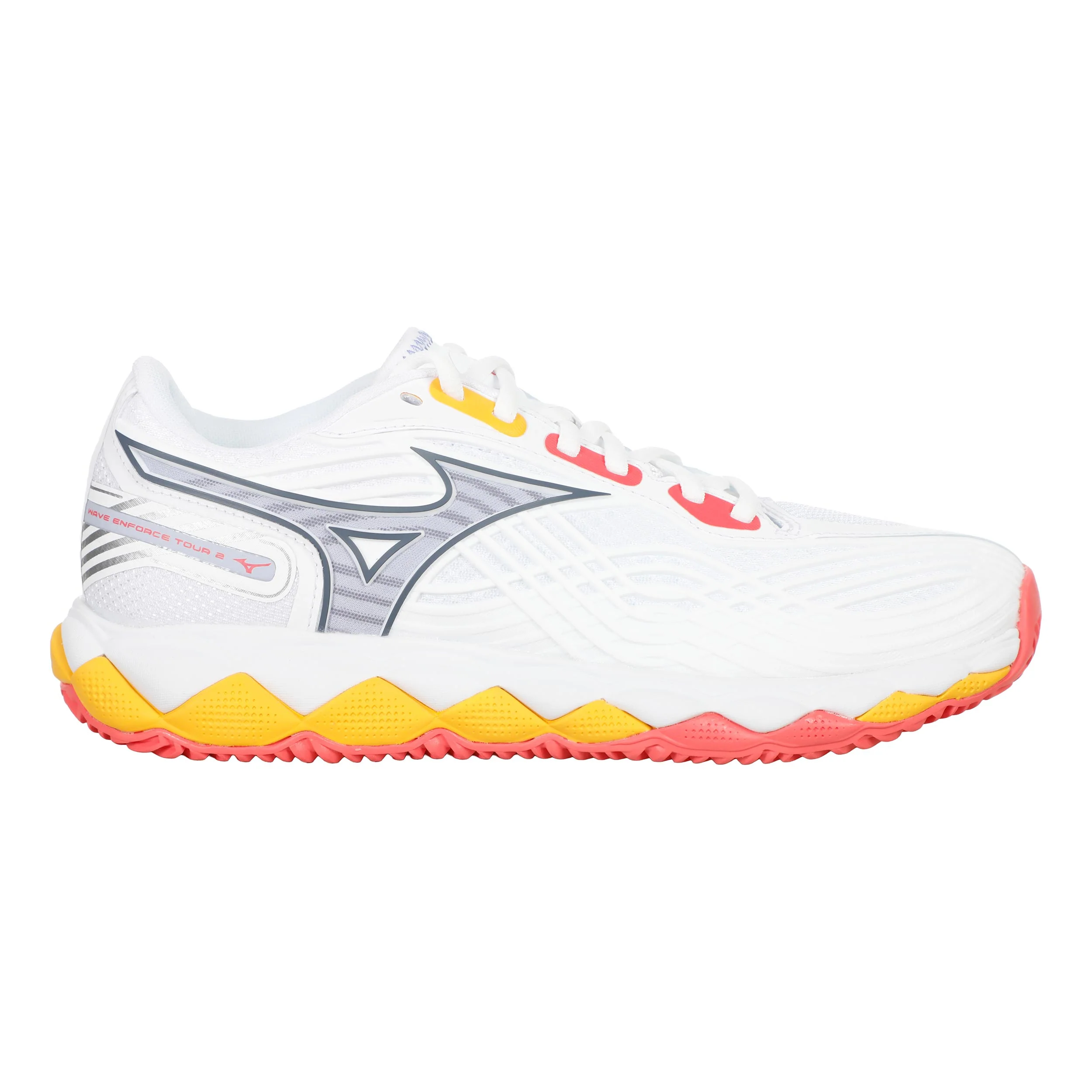 Wave Enforce Tour 2 Sandplatzschuh Damen-Weiß,Hellblau