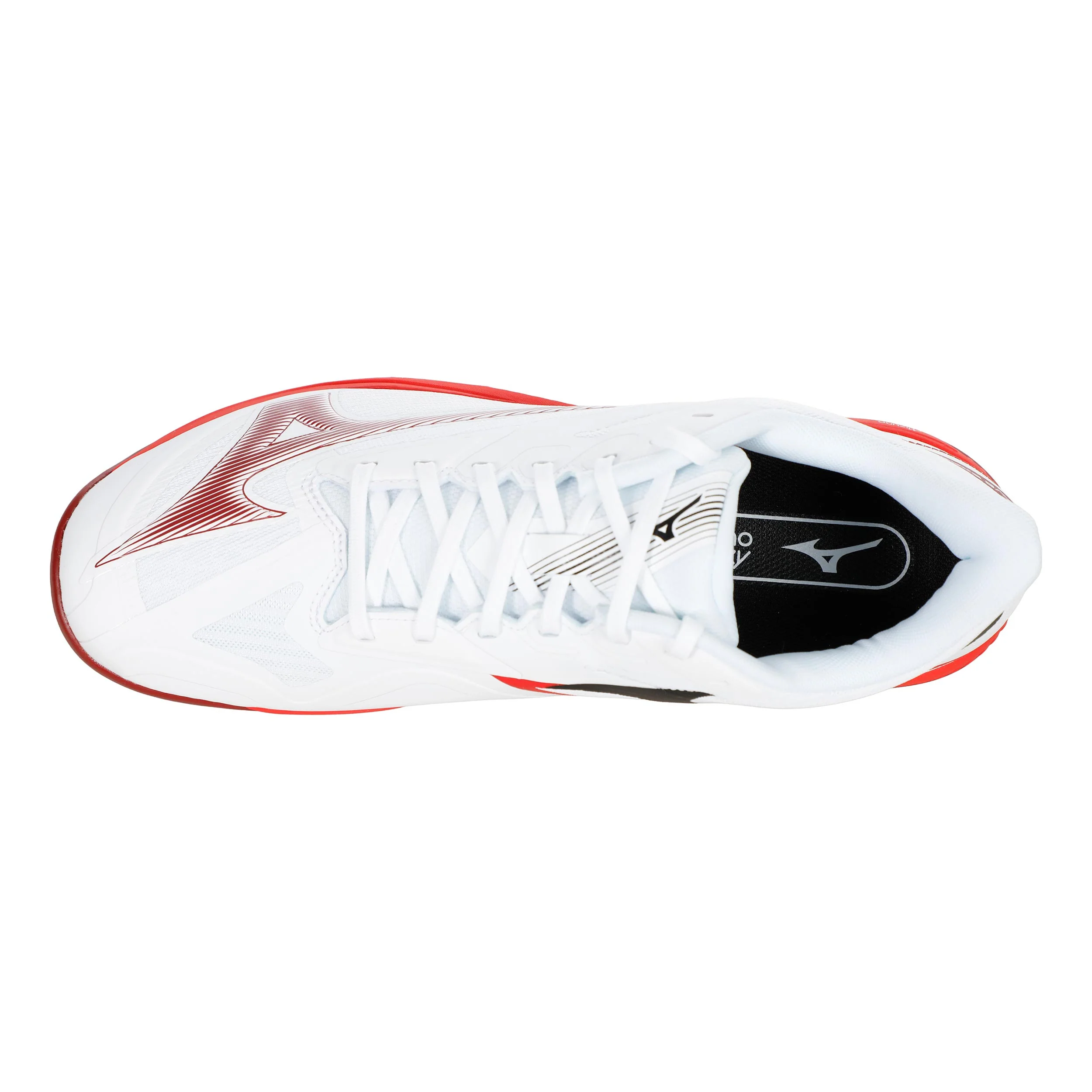 Wave Exceed Court Sandplatzschuh Herren - weiß, rot - Image 3