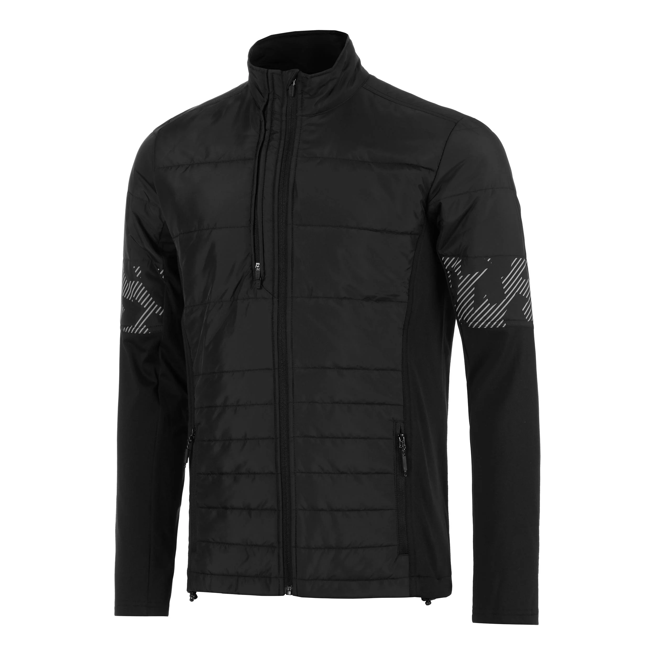 Feel the Vybe Clima Laufjacke Herren-schwarz