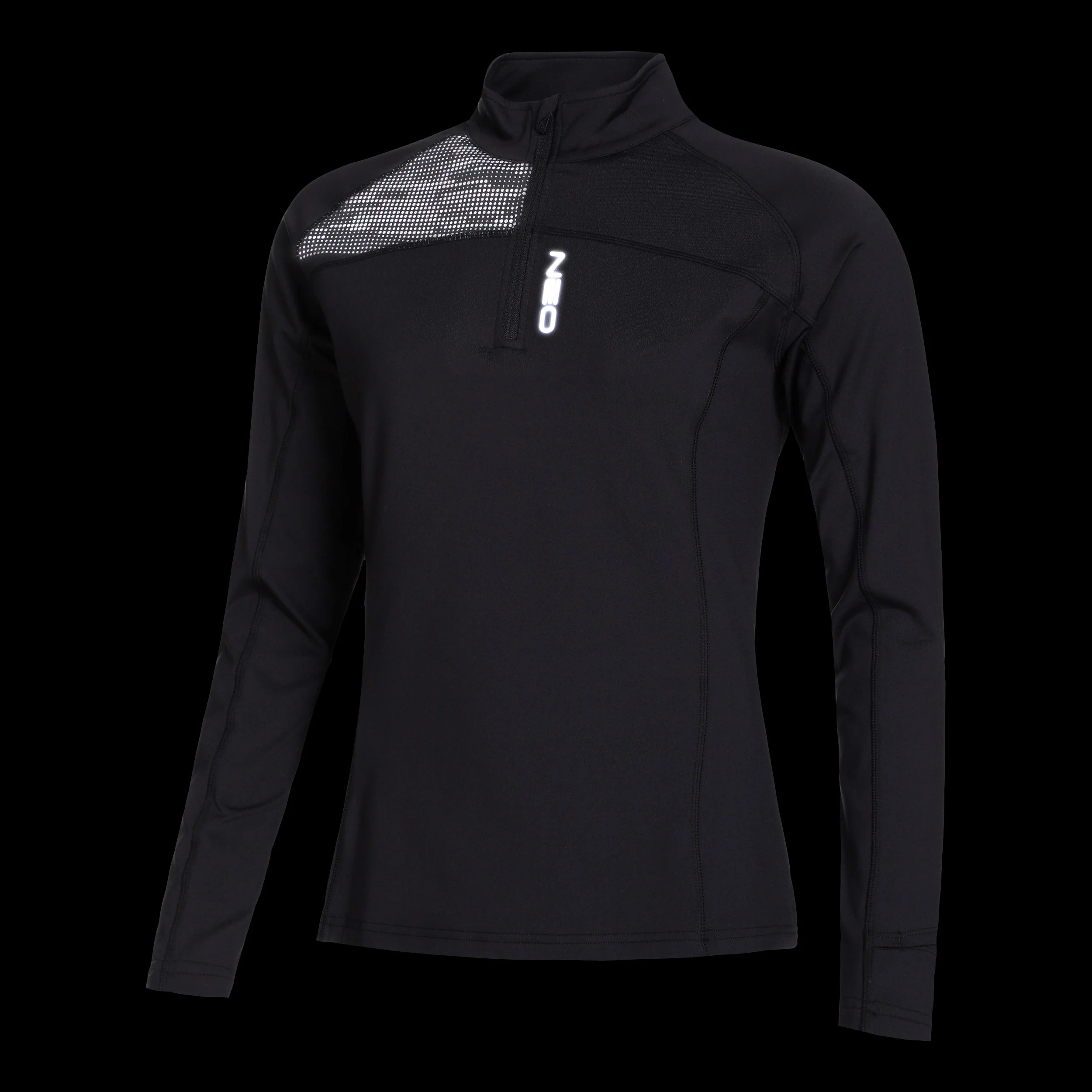 Warm Light Longsleeve Damen-Schwarz - Image 4