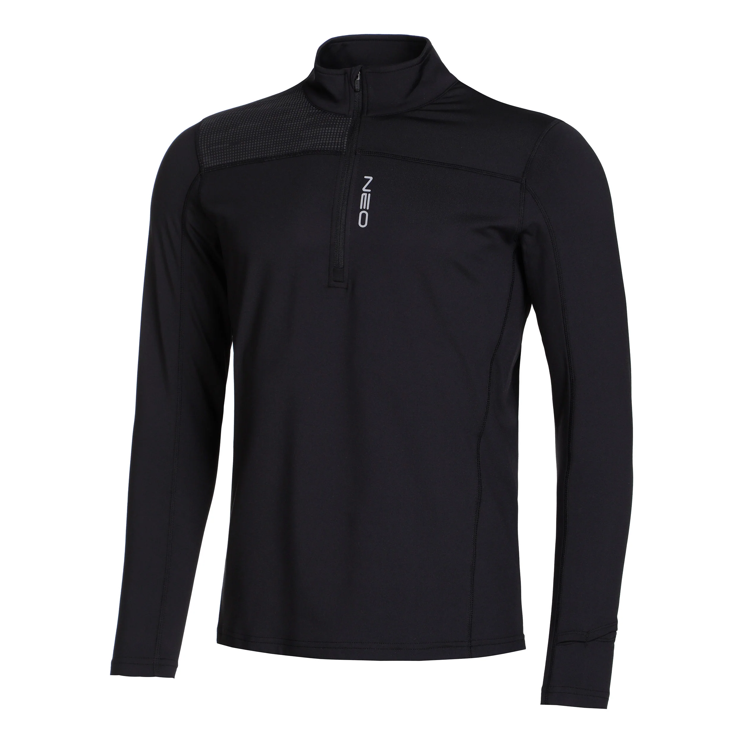 Warm Light Longsleeve Herren-Schwarz - Image 2