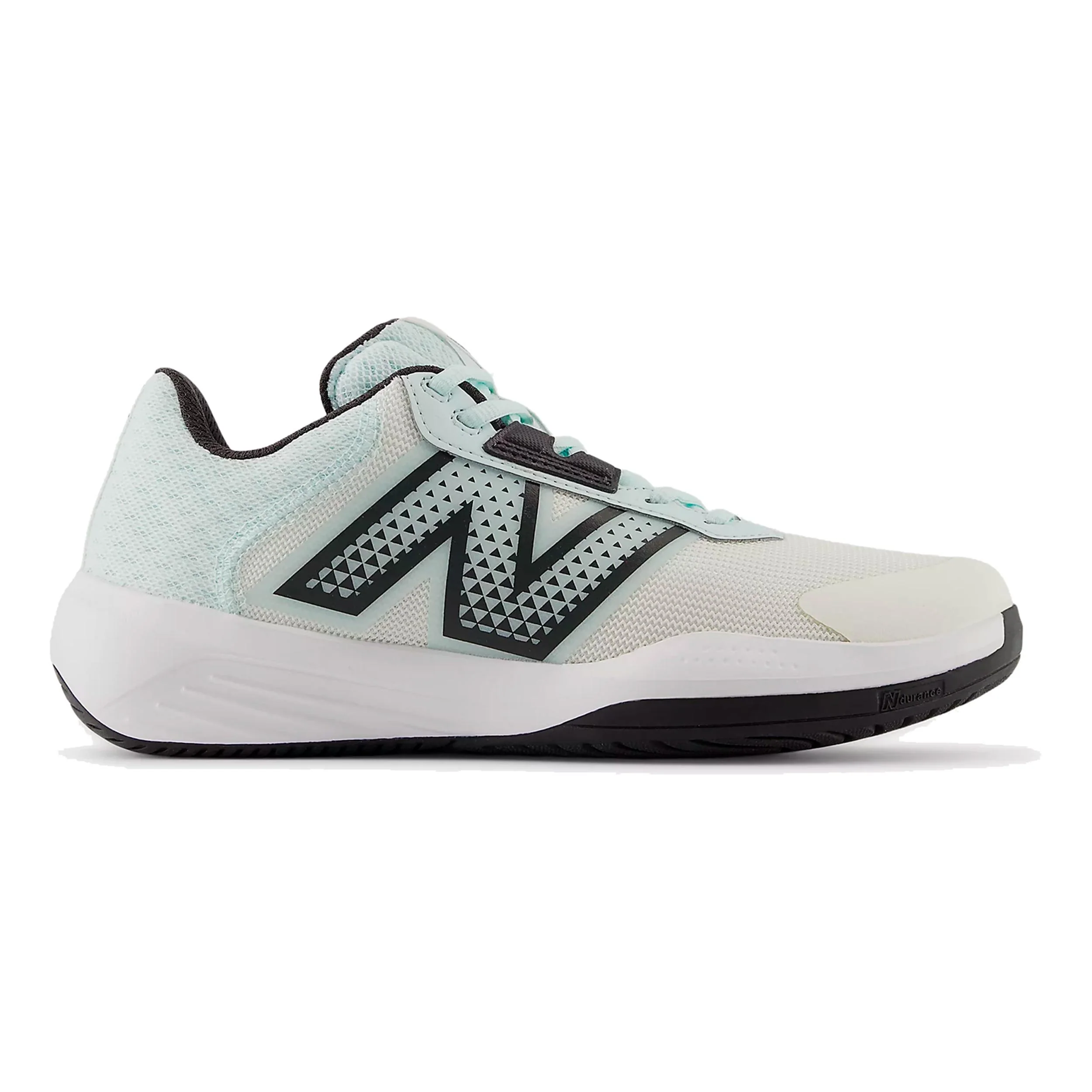 696v6 Allcourtschuh Damen-weiß, hellblau