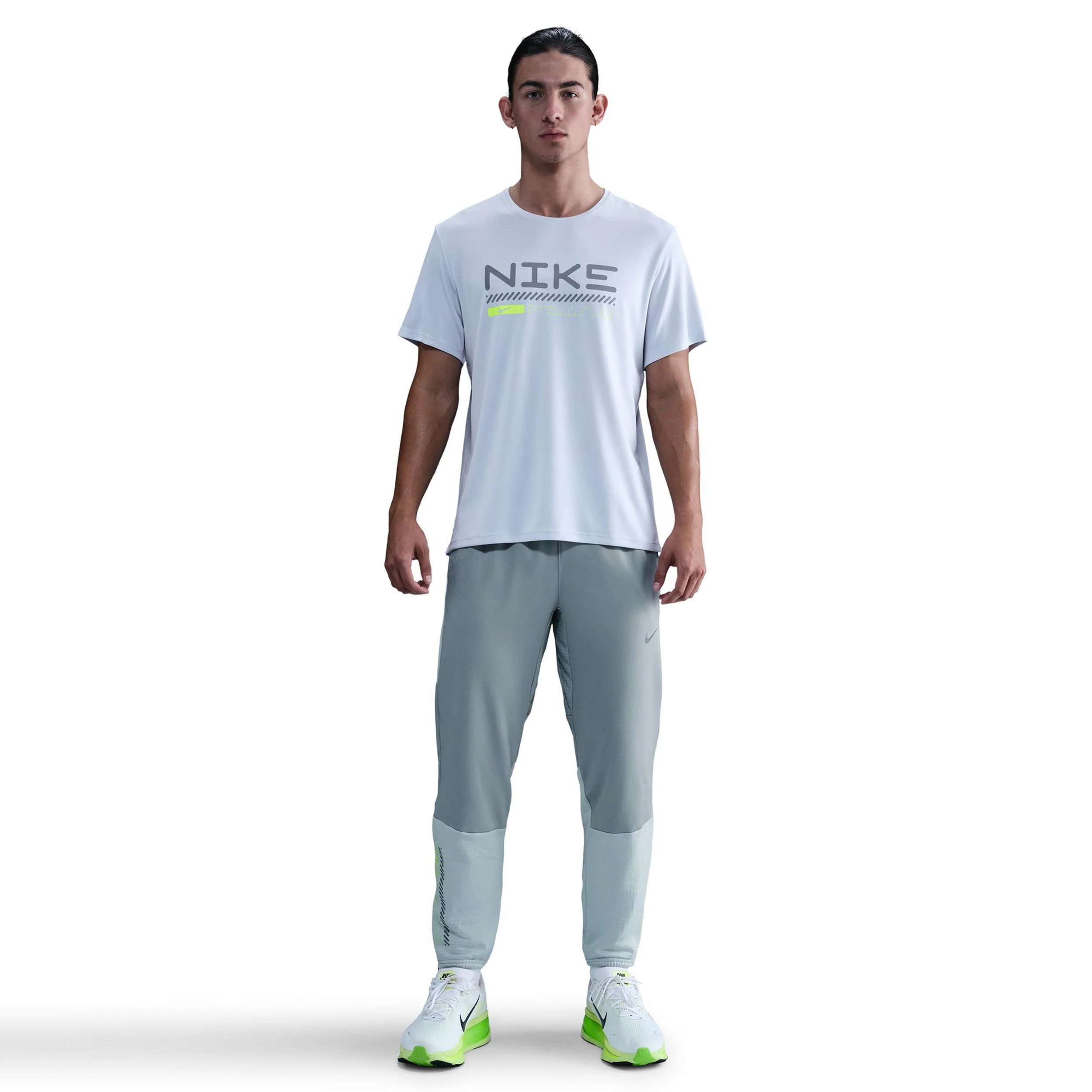 Challenger Laufhose Herren - grau, silber - Image 2