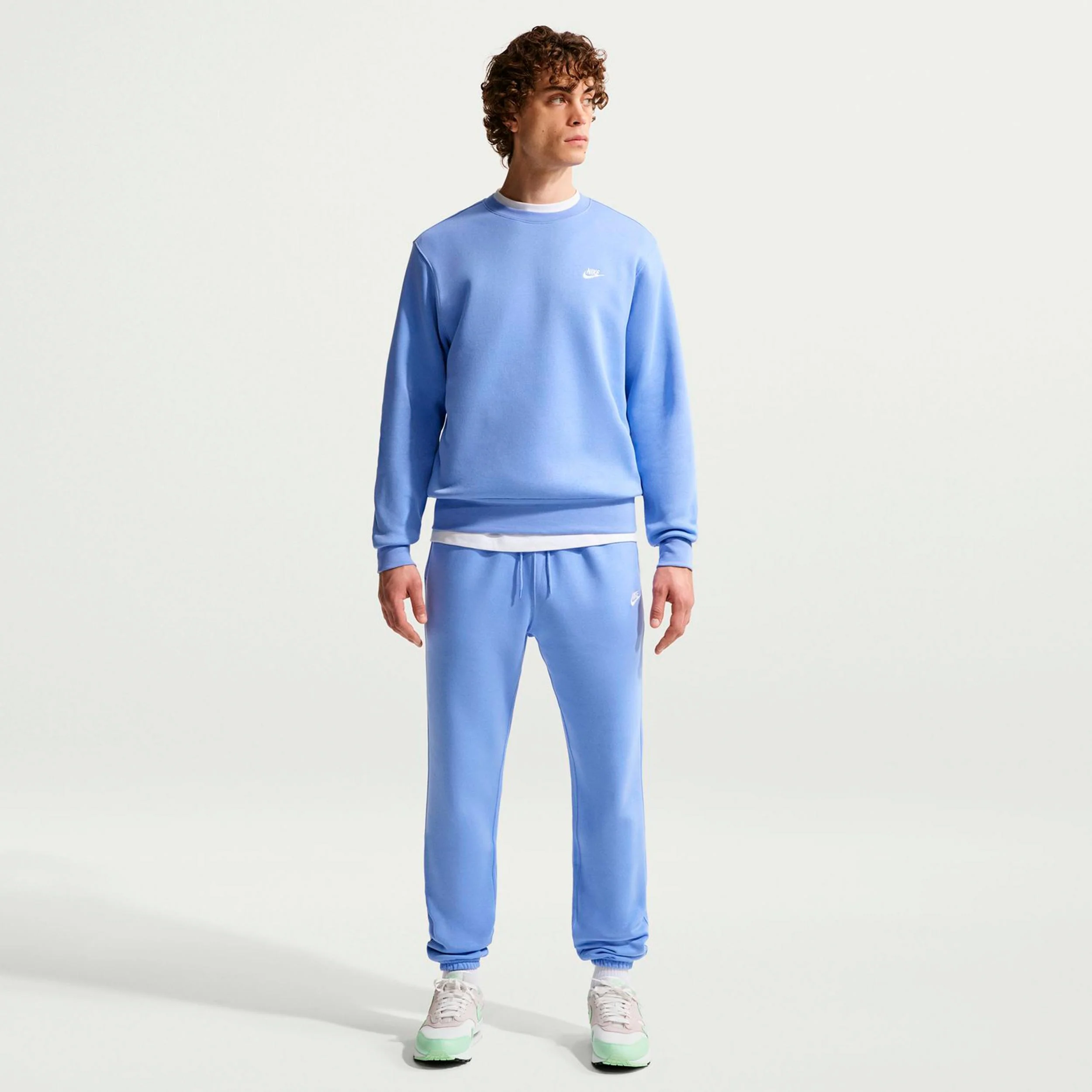 Club Crew Sweatshirt Herren-hellblau - Image 2