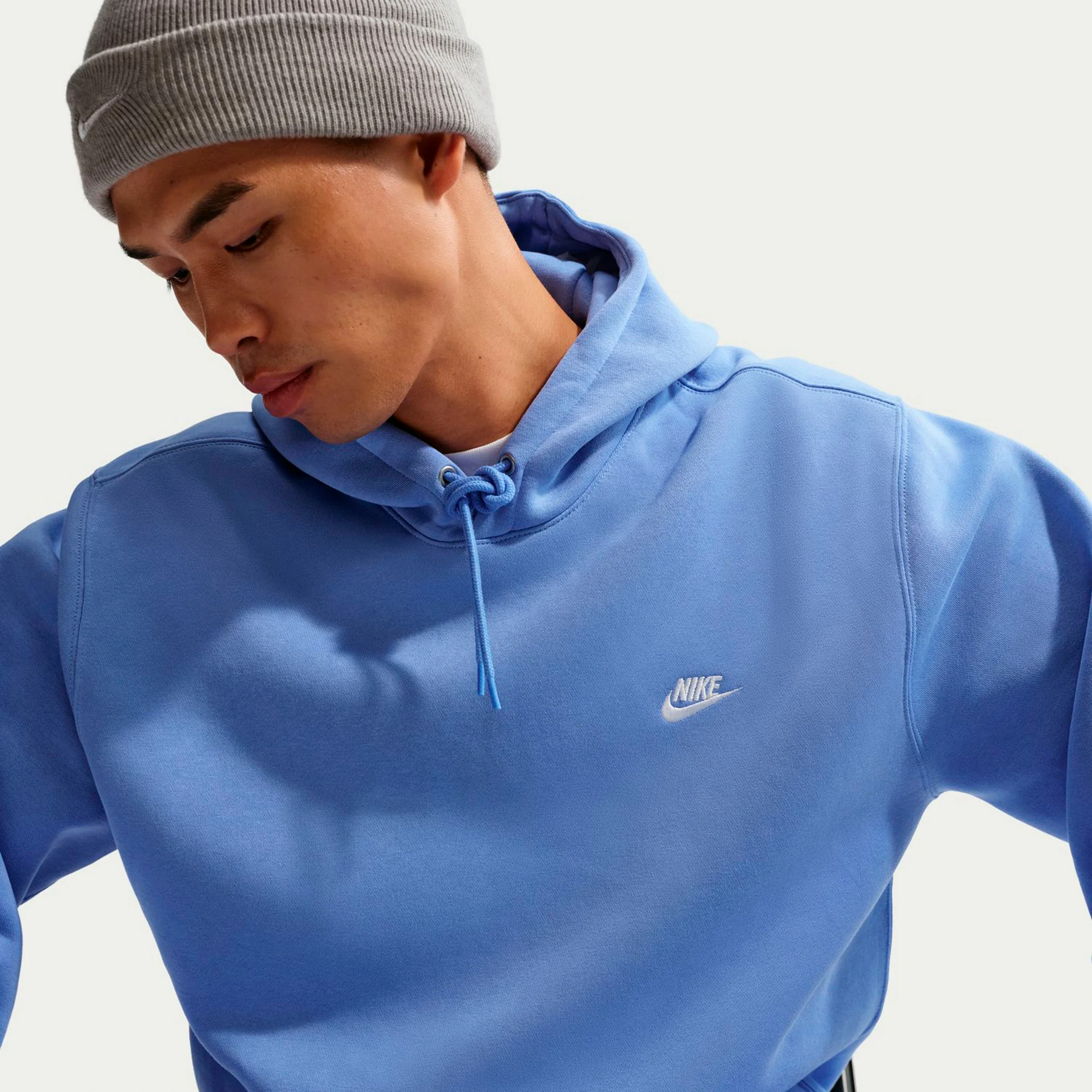 Club Hoody Herren-hellblau - Image 5