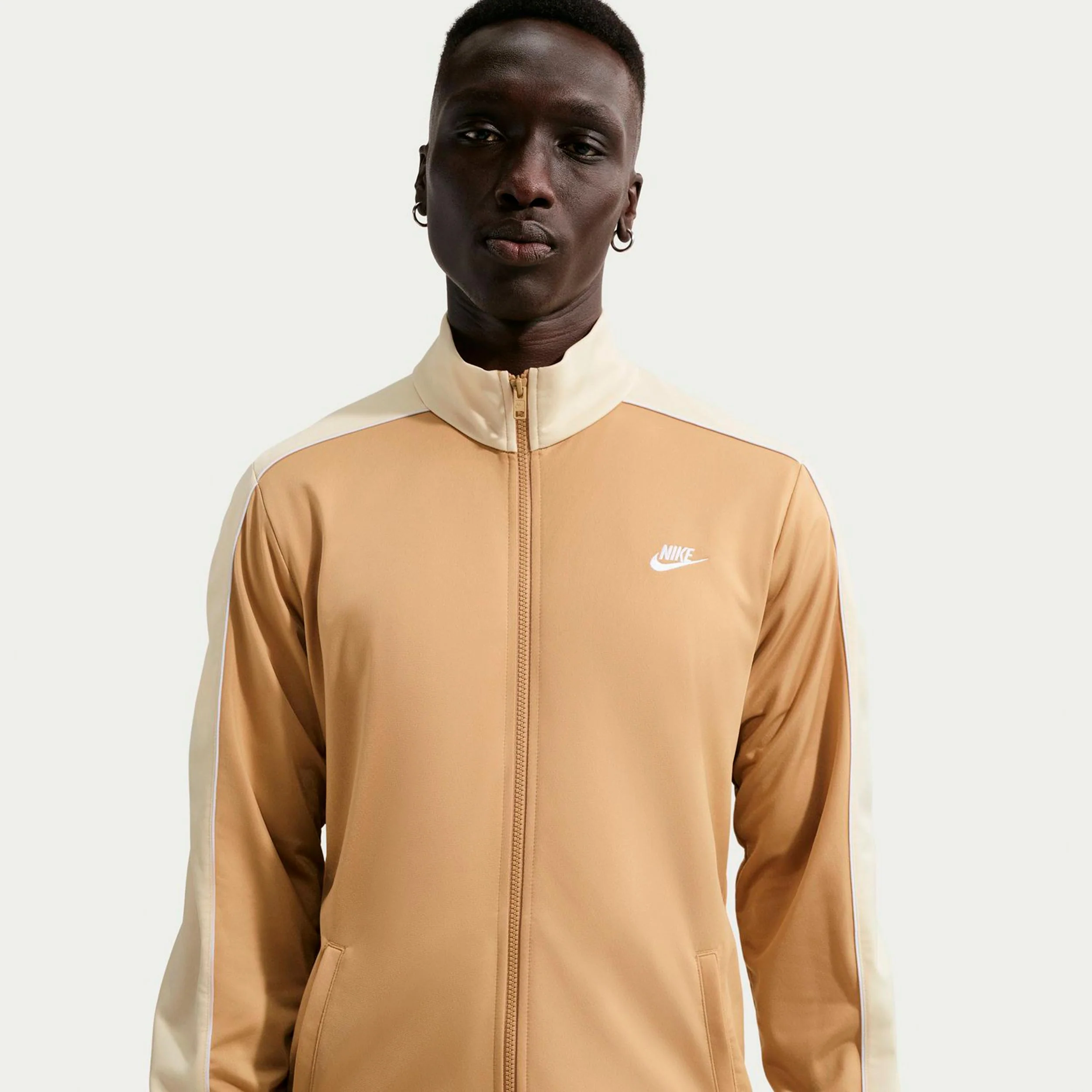 Club Trainingsanzug Herren-beige, khaki - Image 6