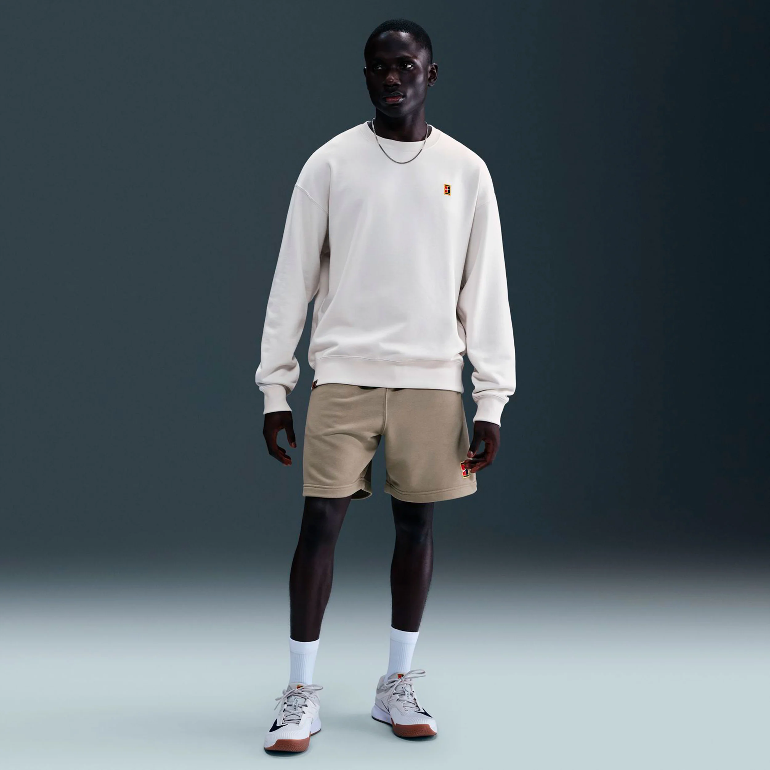 Court Crew Sweatshirt Herren-creme - Image 2