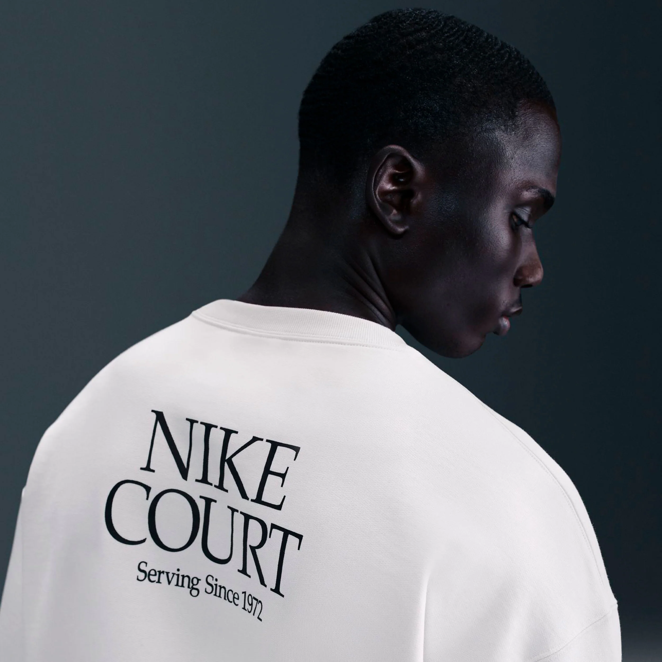 Court Crew Sweatshirt Herren-creme - Image 6