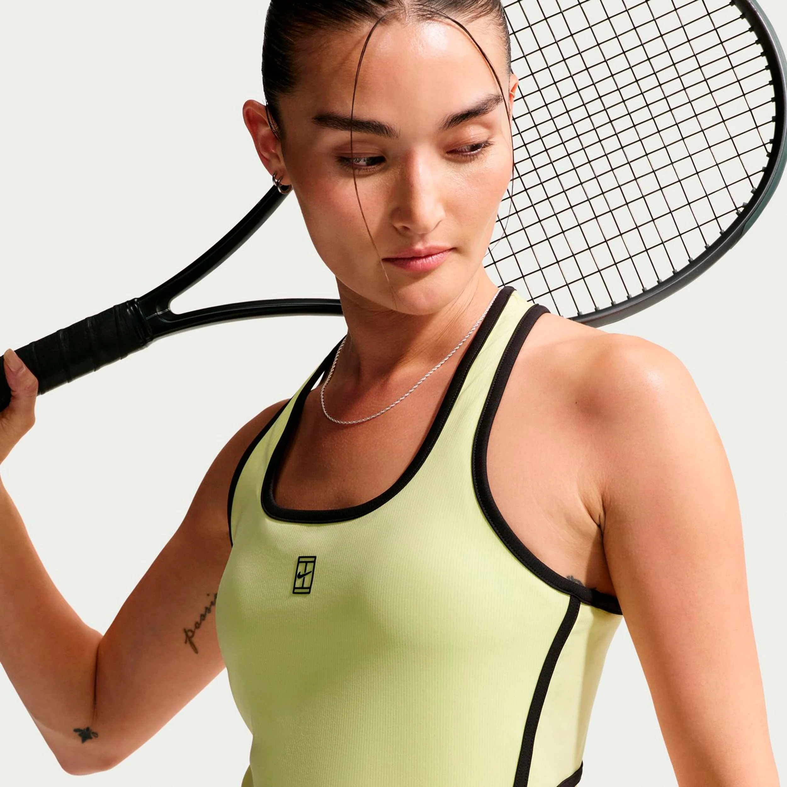 Court Dri-Fit Advantage Tank-Top Damen-limette - Image 5