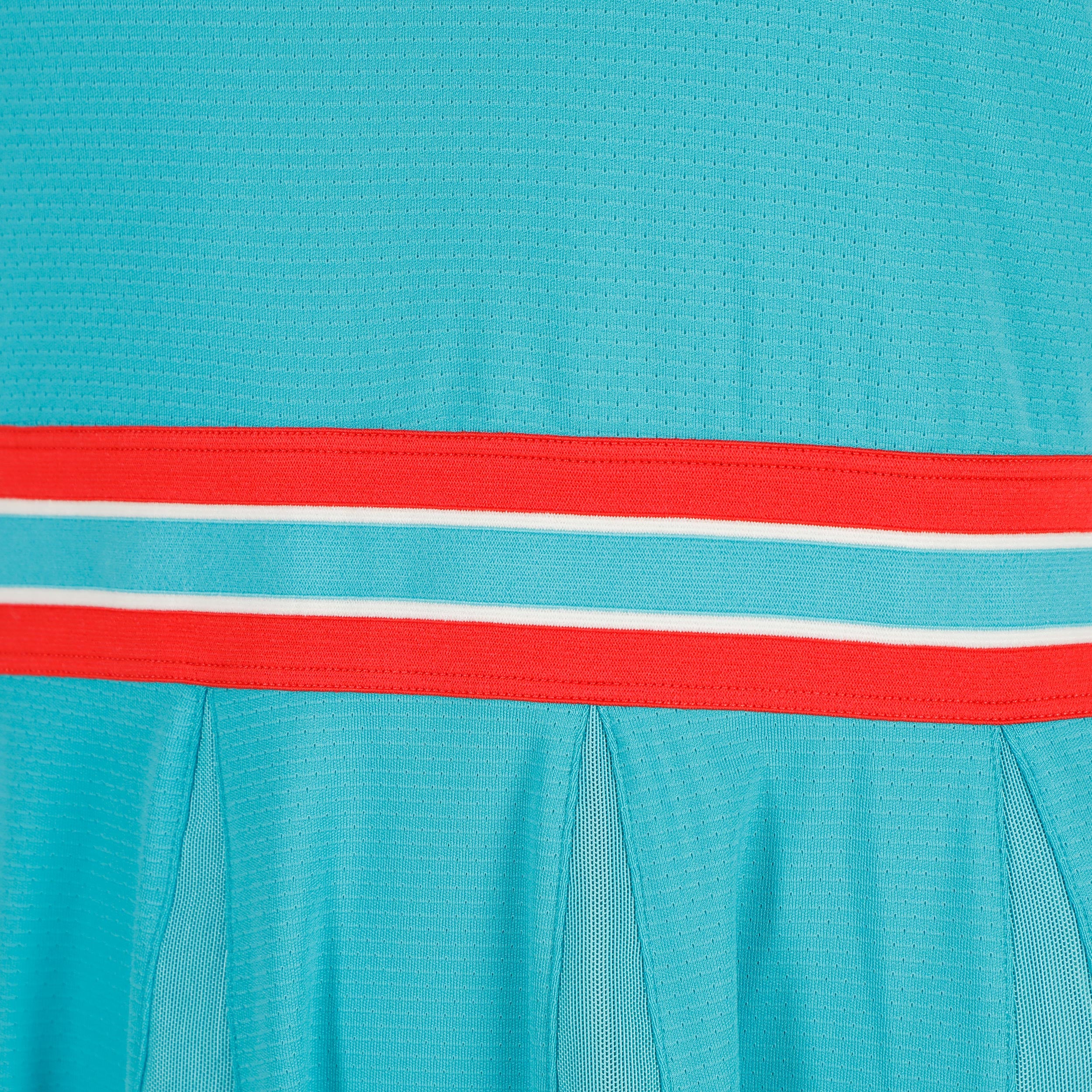 Court Dri-FIT Slam Kleid Damen-Türkis,Rot - Image 4