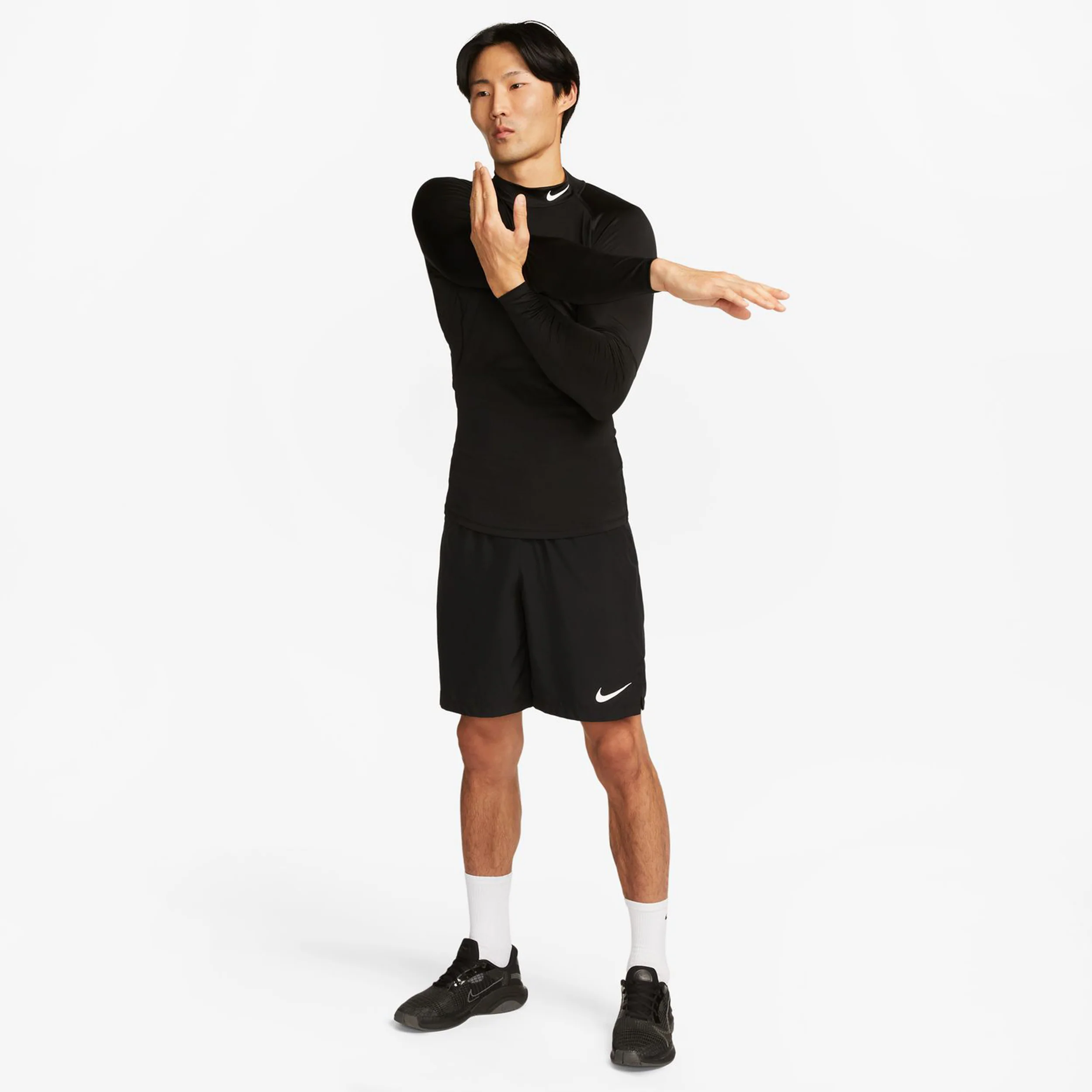 Dri-Fit Longsleeve Herren-Schwarz - Image 8