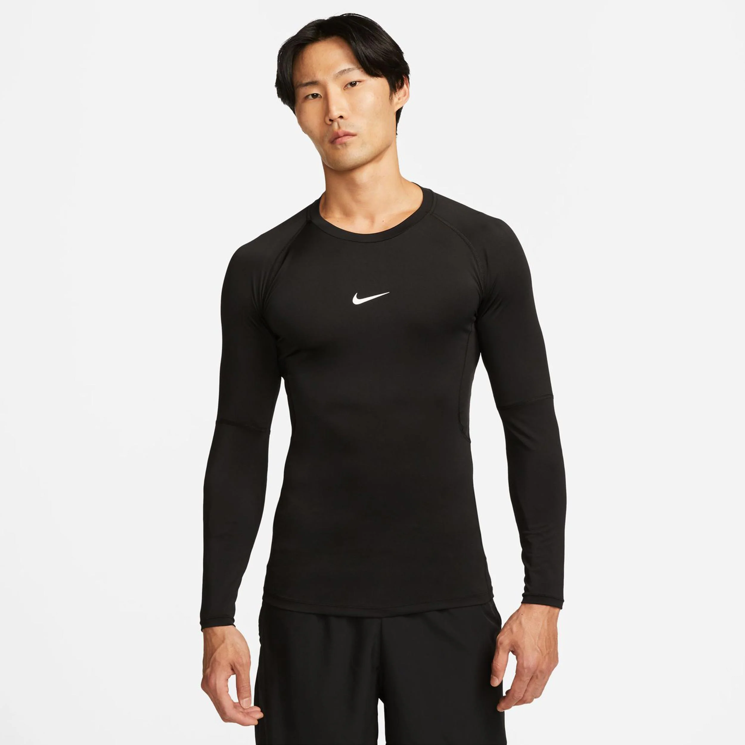 Dri-Fit Longsleeve Herren - schwarz, - Image 5