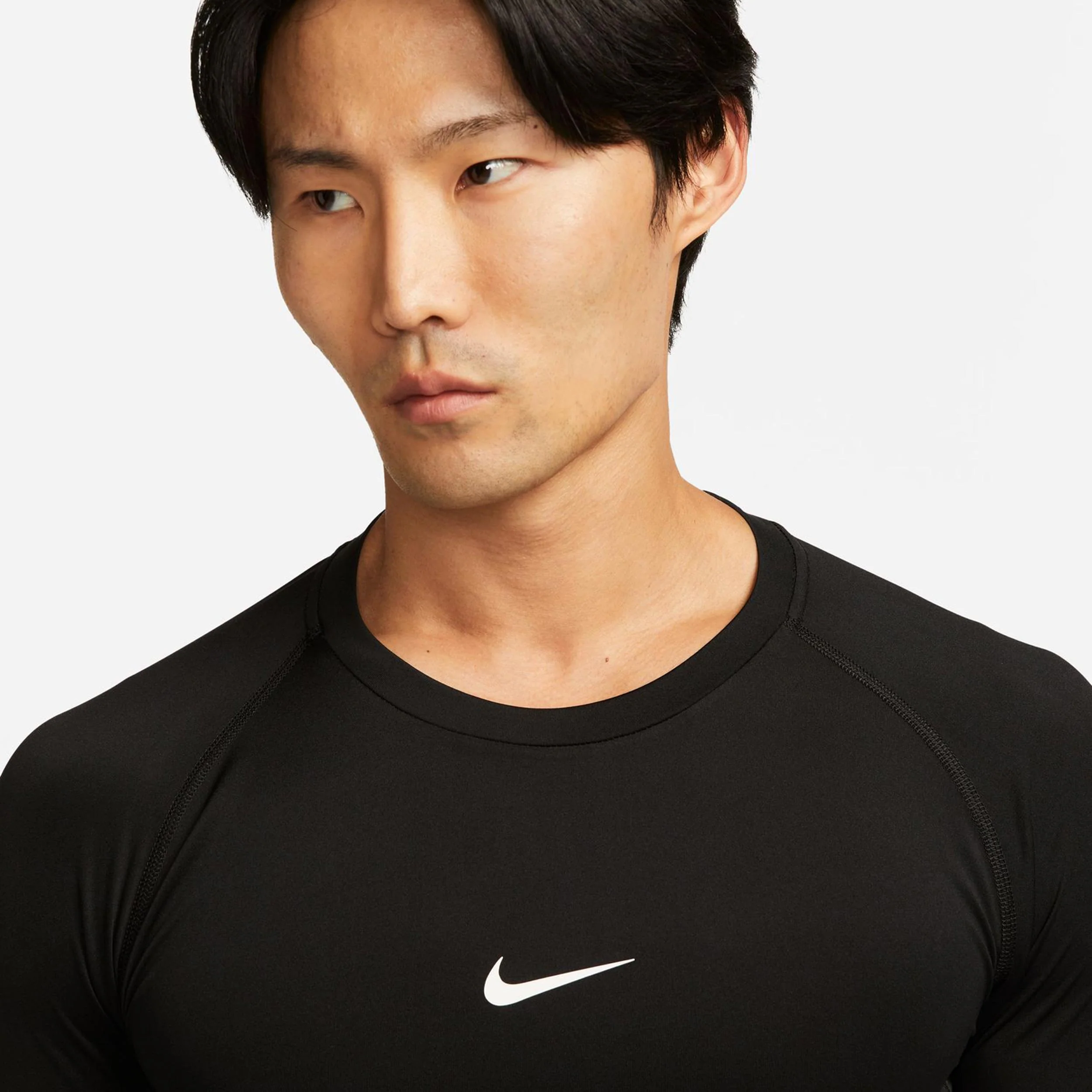 Dri-Fit Longsleeve Herren - schwarz, - Image 8