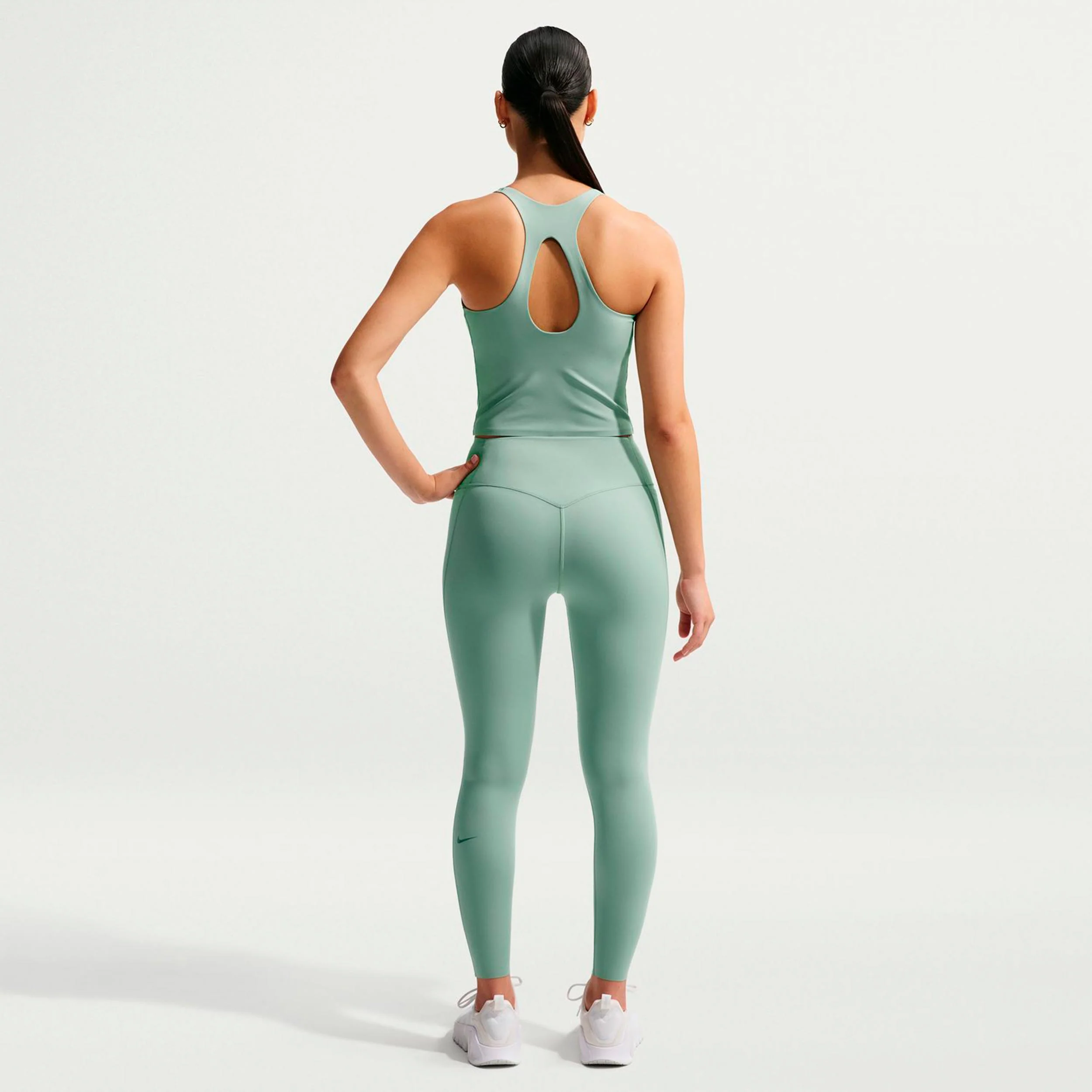 Dri-Fit Medium Support Tank-Top Damen - graugrün, grün - Image 3