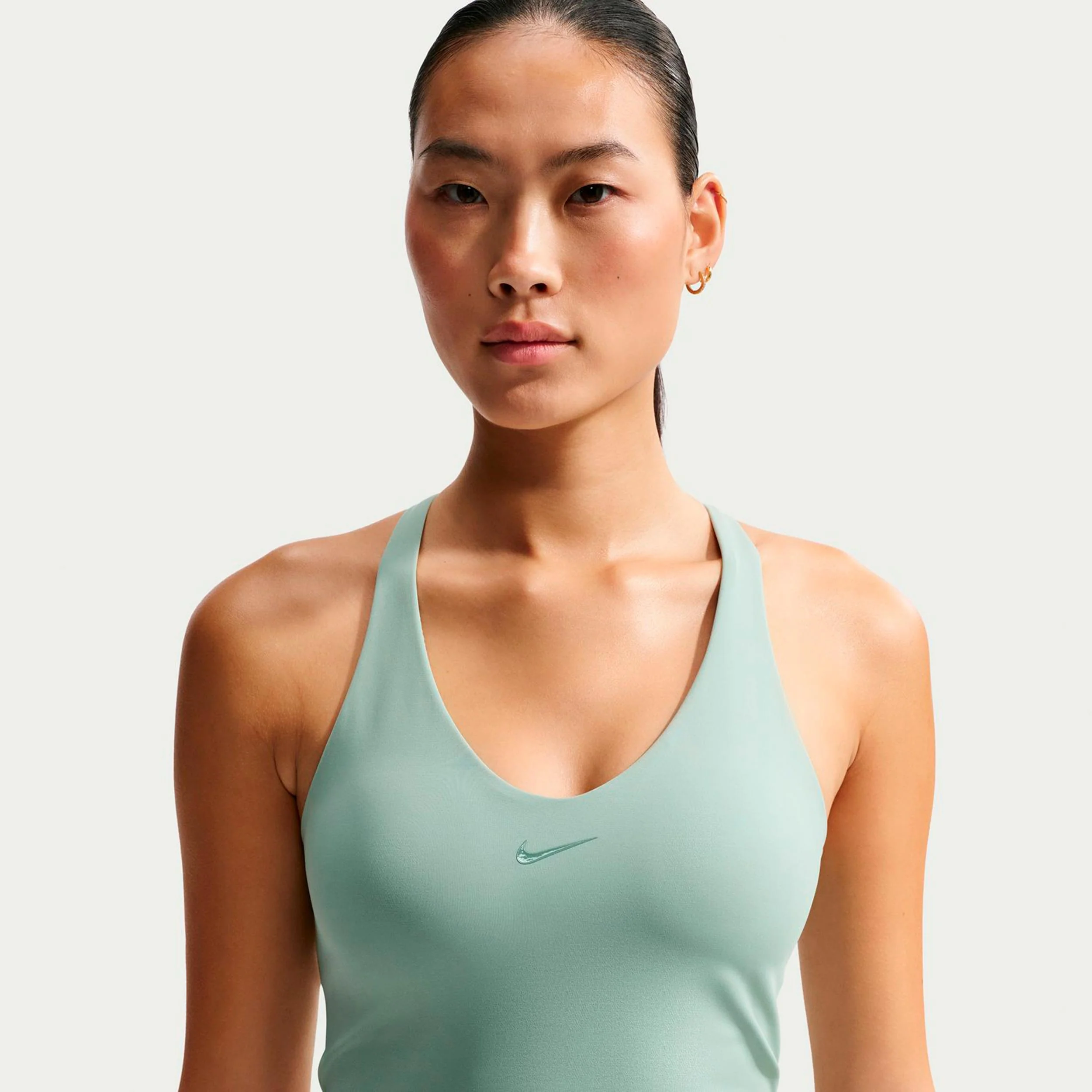 Dri-Fit Medium Support Tank-Top Damen - graugrün, grün - Image 6