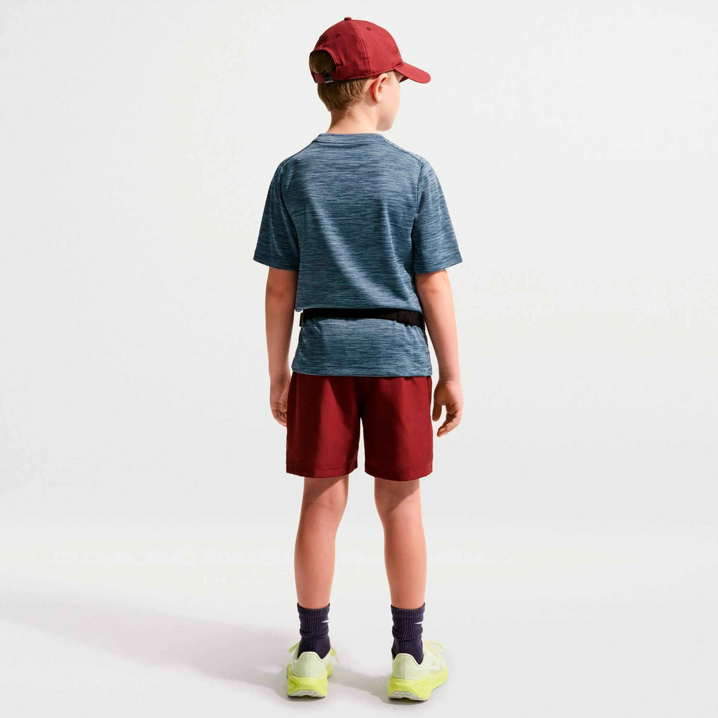Dri-FIT Multi Heather T-Shirt Kinder - dunkelblau - Image 3