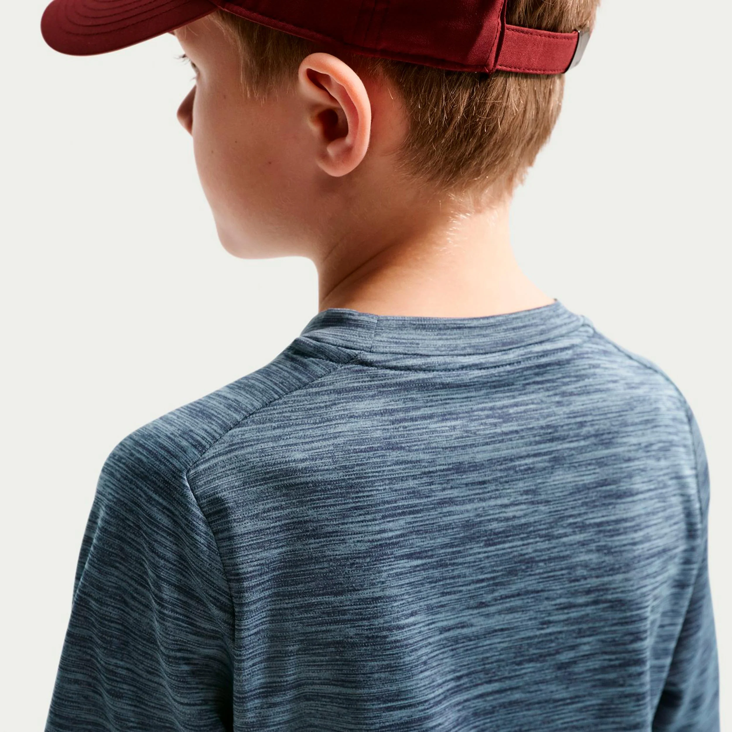 Dri-FIT Multi Heather T-Shirt Kinder - dunkelblau - Image 5