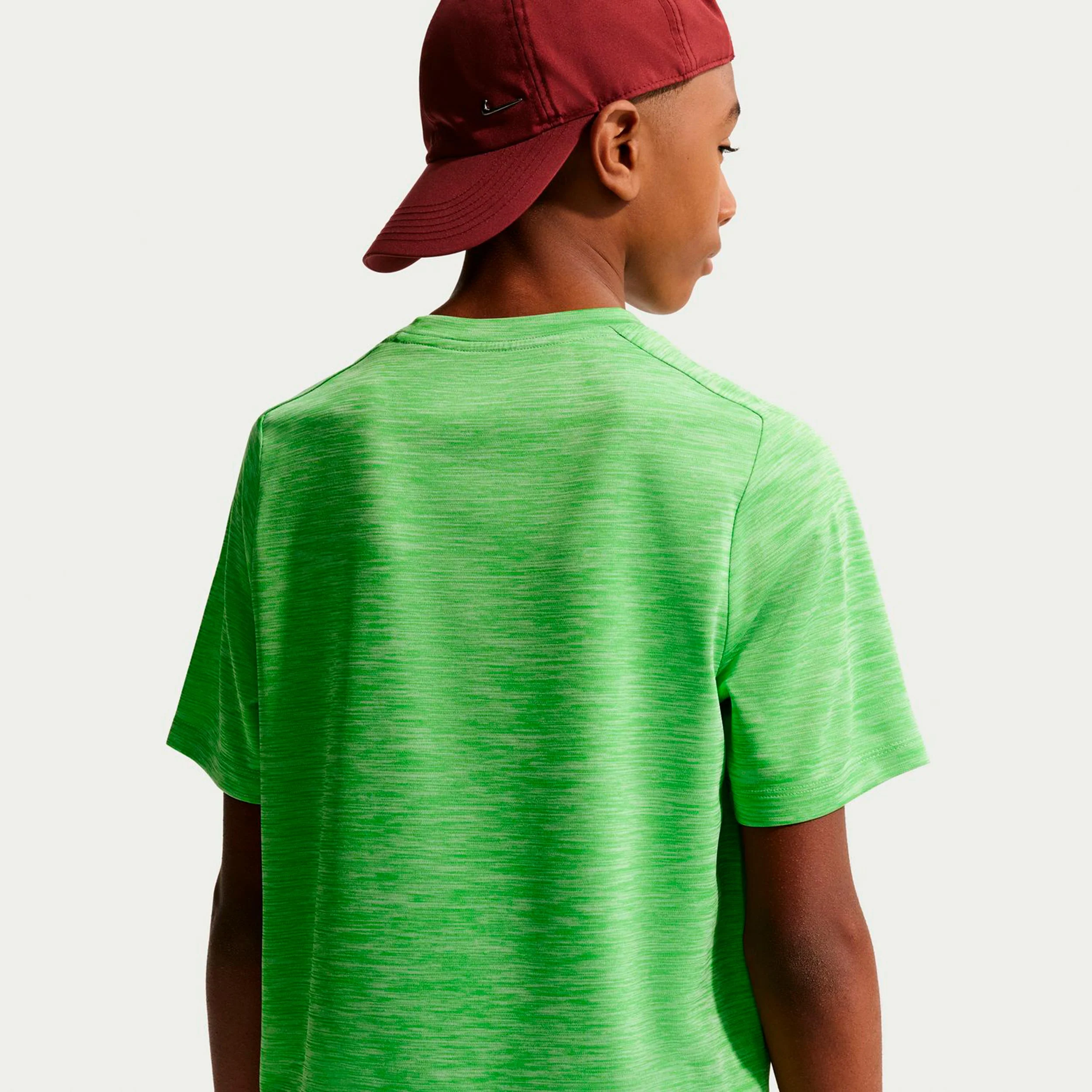 Dri-FIT Multi Heather T-Shirt Kinder-grün, weiß - Image 4