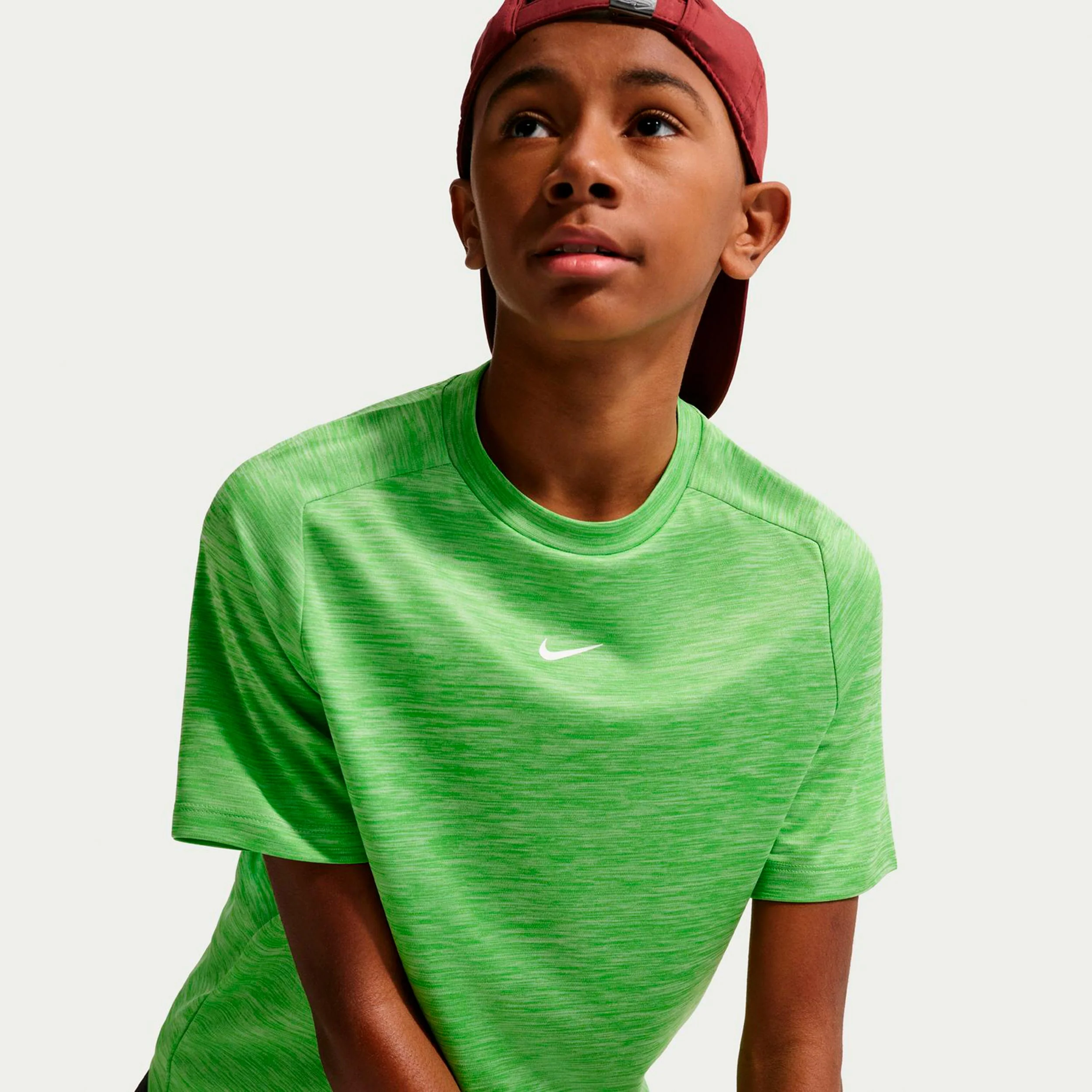 Dri-FIT Multi Heather T-Shirt Kinder-grün, weiß - Image 5