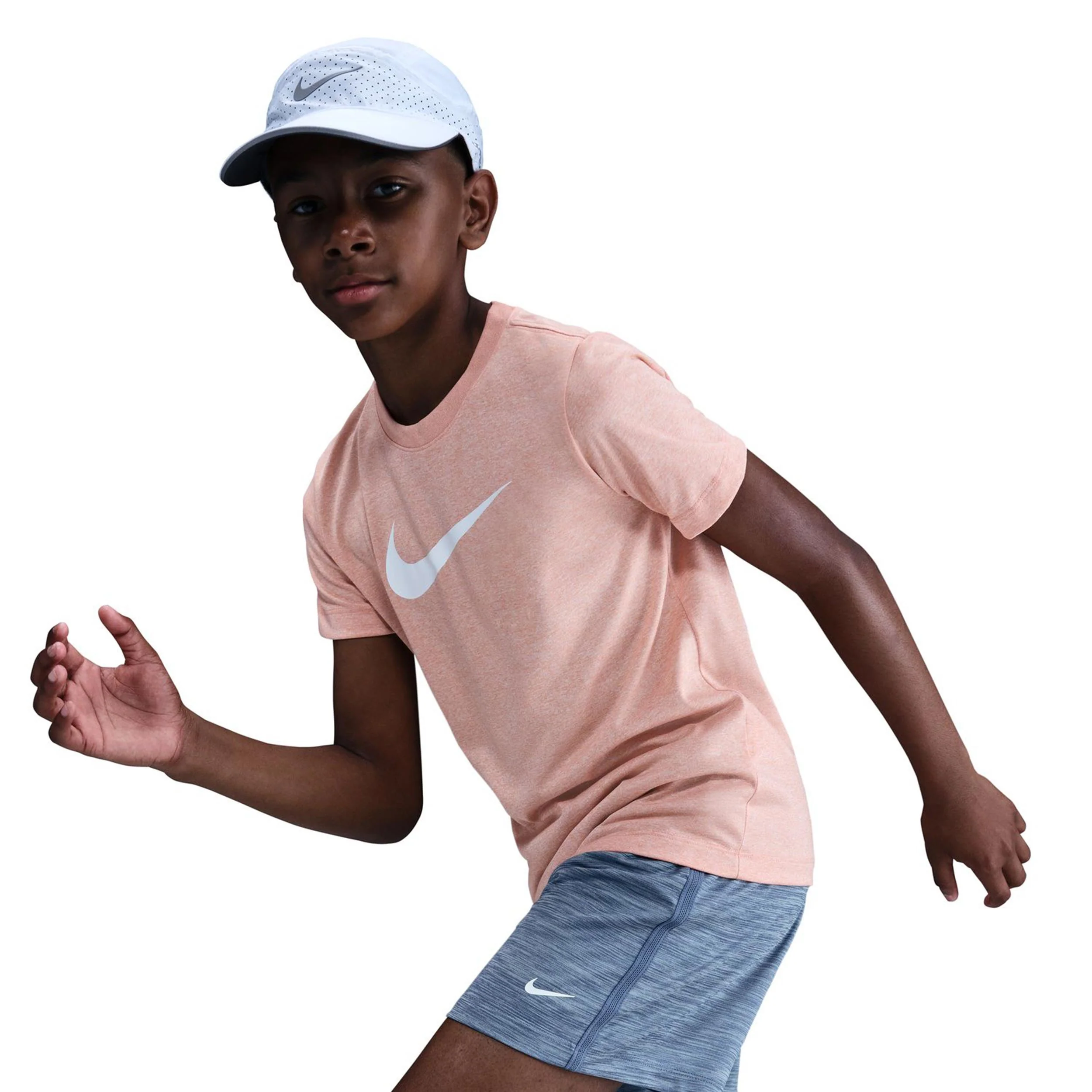 Dri-Fit Multi High Rise Shorts Kinder-Blaugrau - Image 6