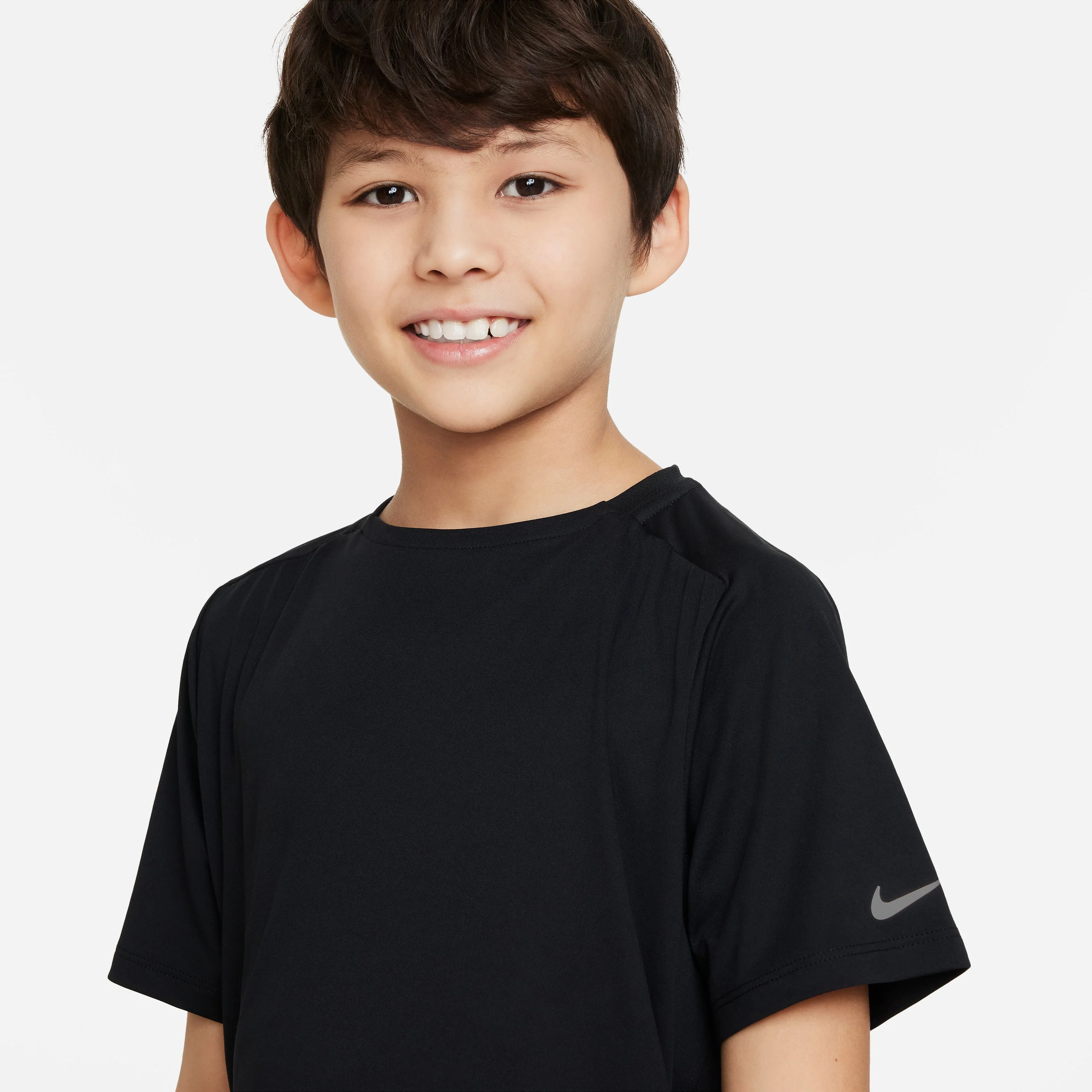 Dri-Fit Multi Tech Laufshirt Jungen-Schwarz - Image 7