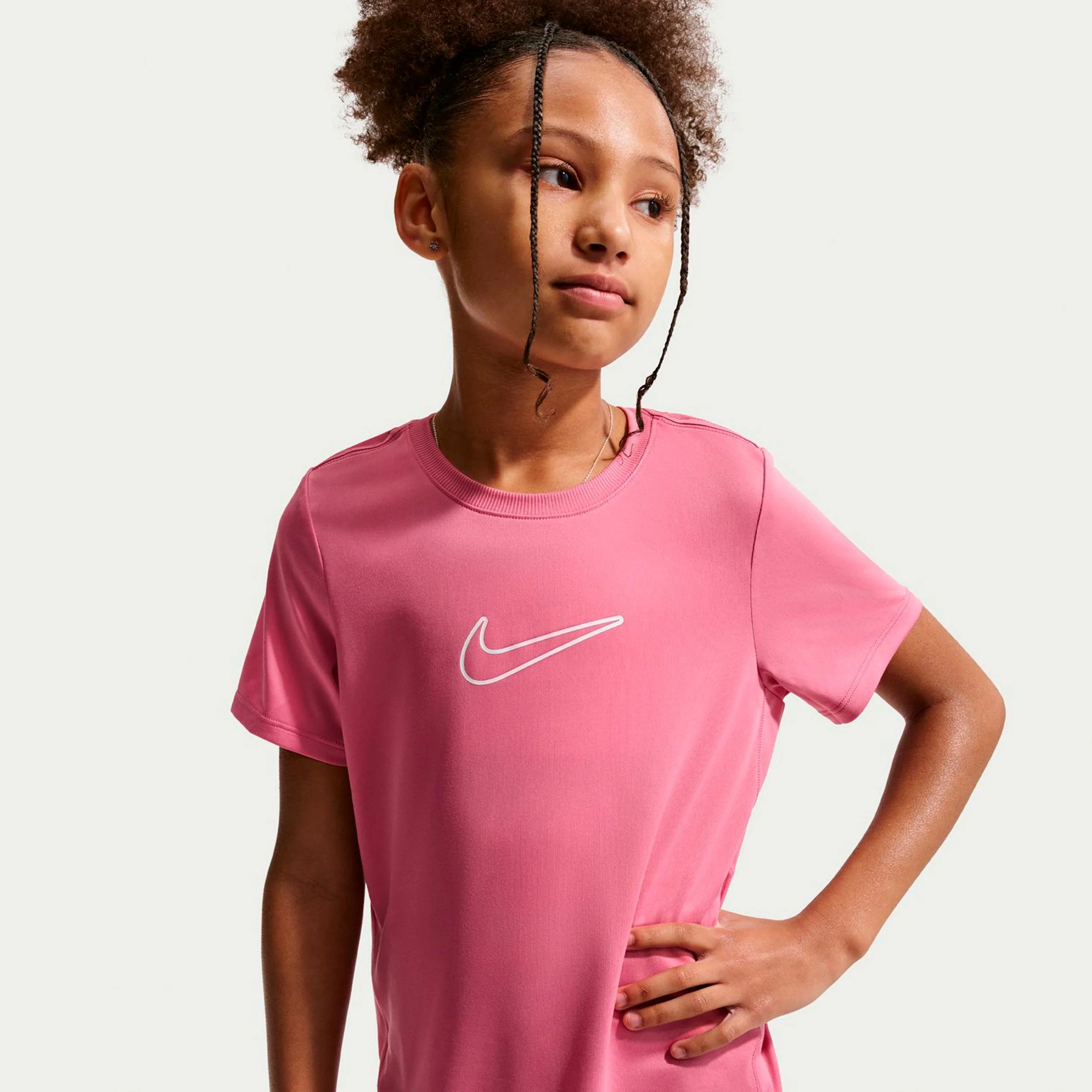 Dri-FIT One T-Shirt Kinder - rosa, berry