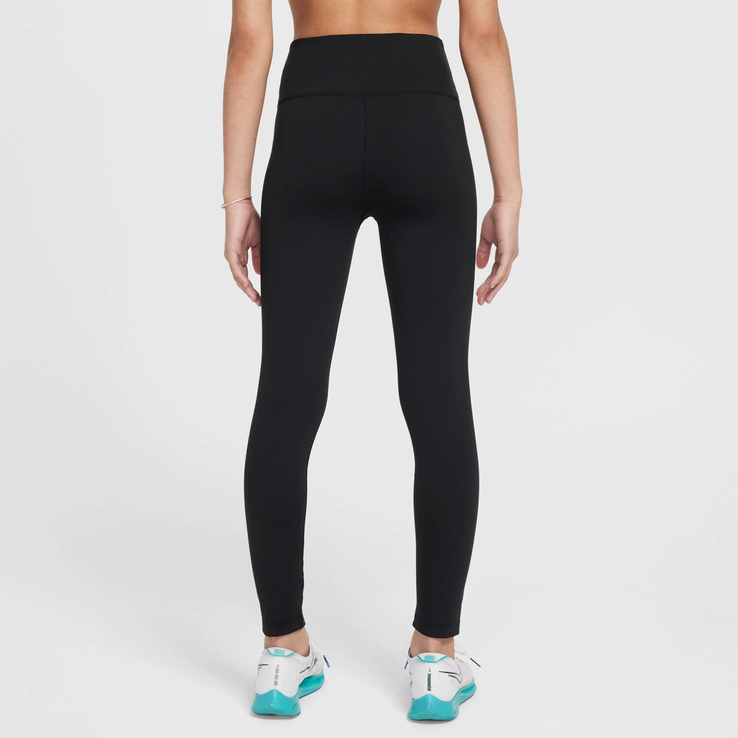 Dri-Fit One Tight Mädchen-Schwarz,Weiß - Image 5