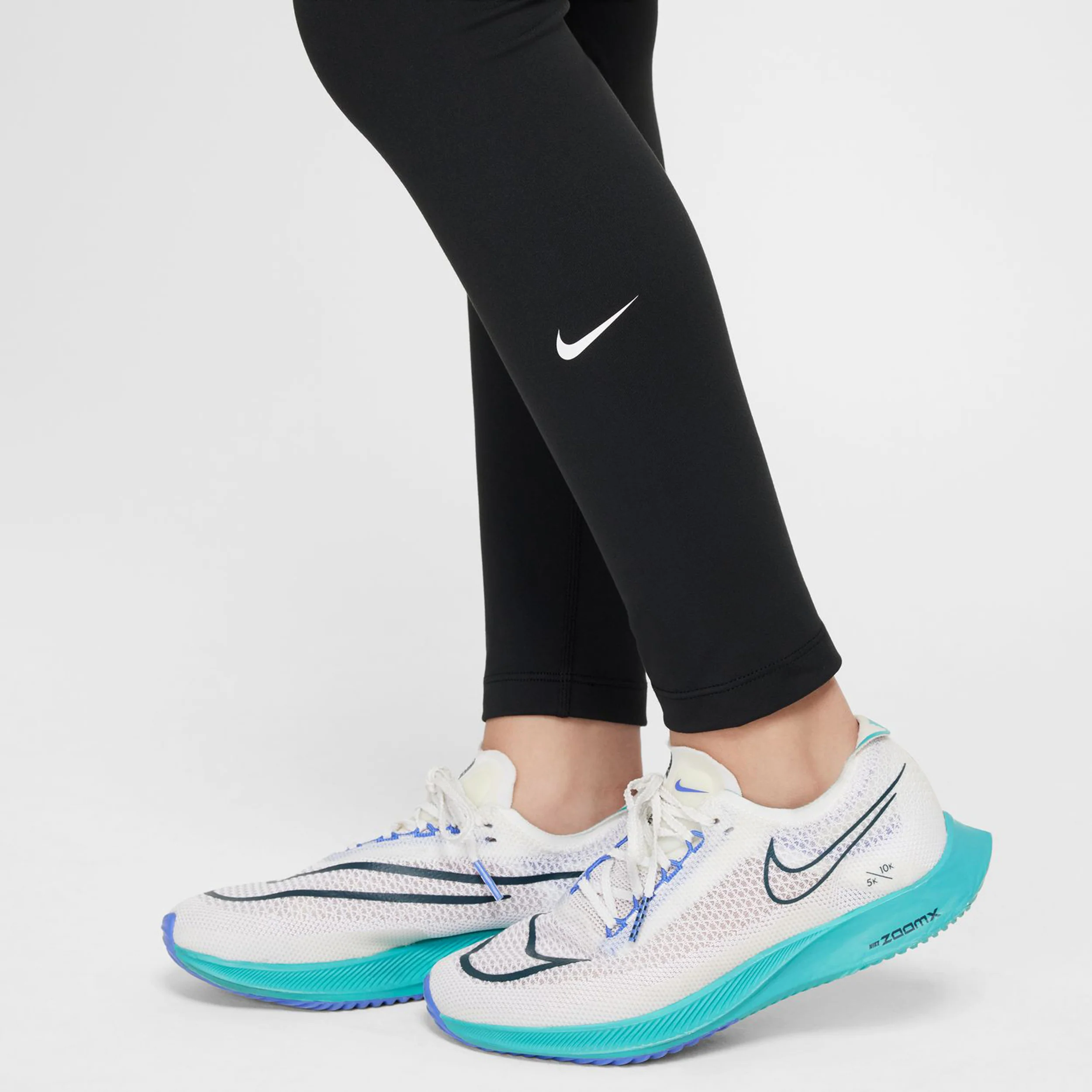 Dri-Fit One Tight Mädchen-Schwarz,Weiß - Image 6