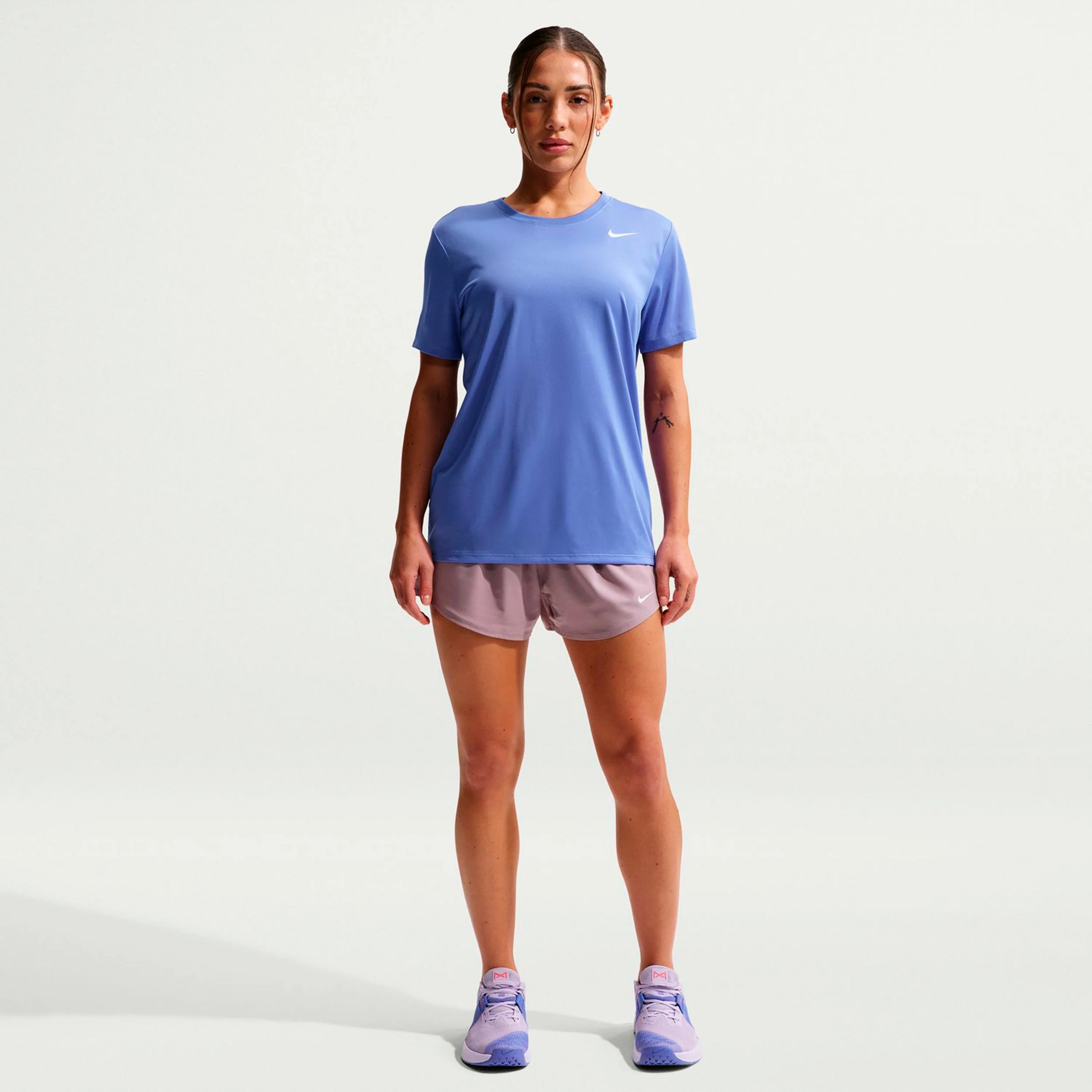 Dri-Fit Regular T-Shirt Damen-blau - Image 2