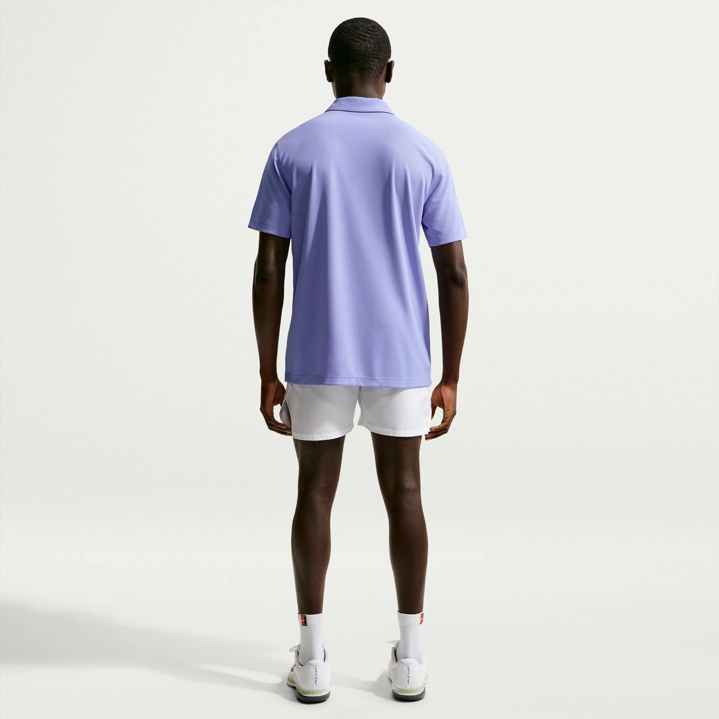 Dri-Fit Victory Court Solid Polo Herren - blaugrau - Image 3