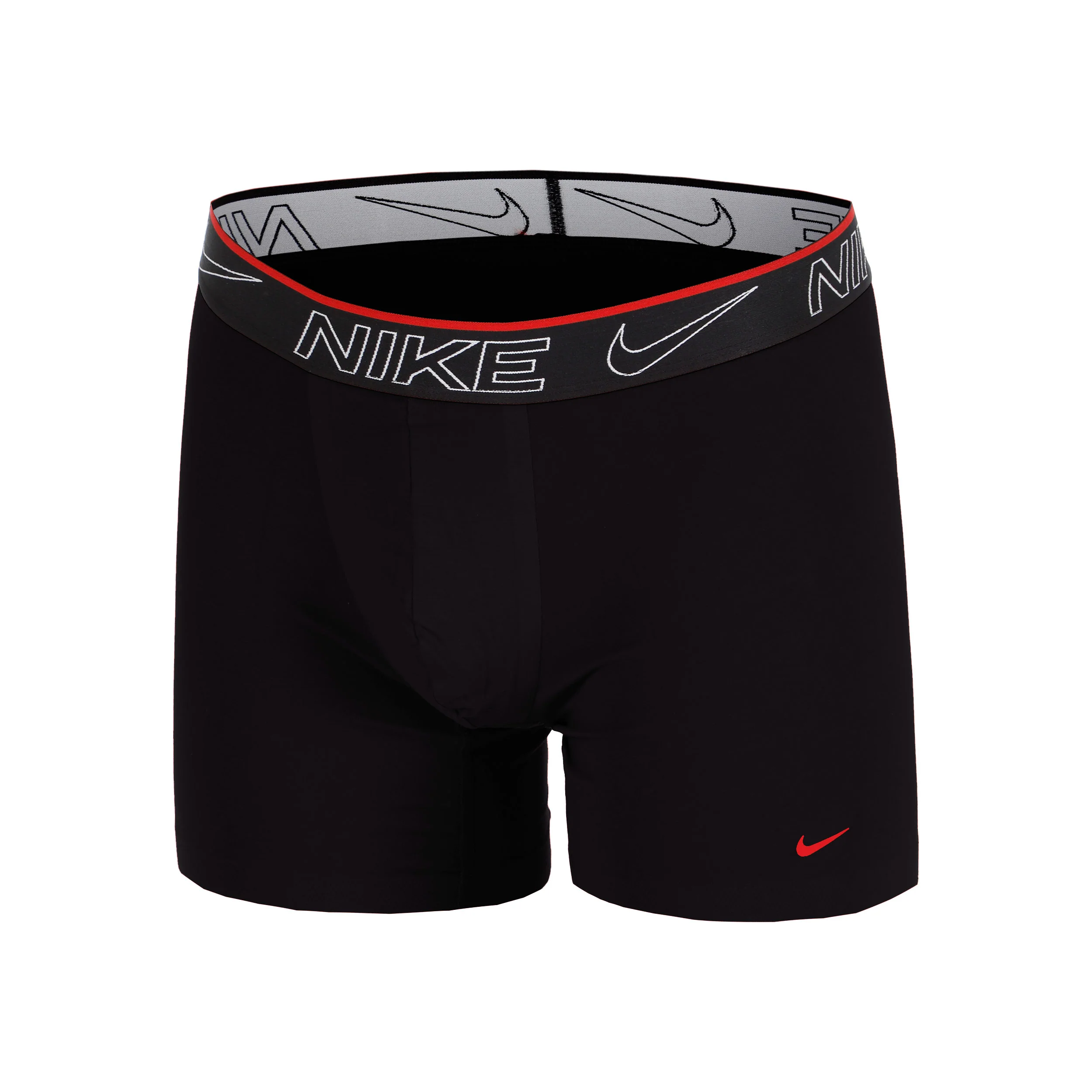 Elite Cotton Stretch Boxer Short 2er Pack Herren-Schwarz,Rot - Image 5