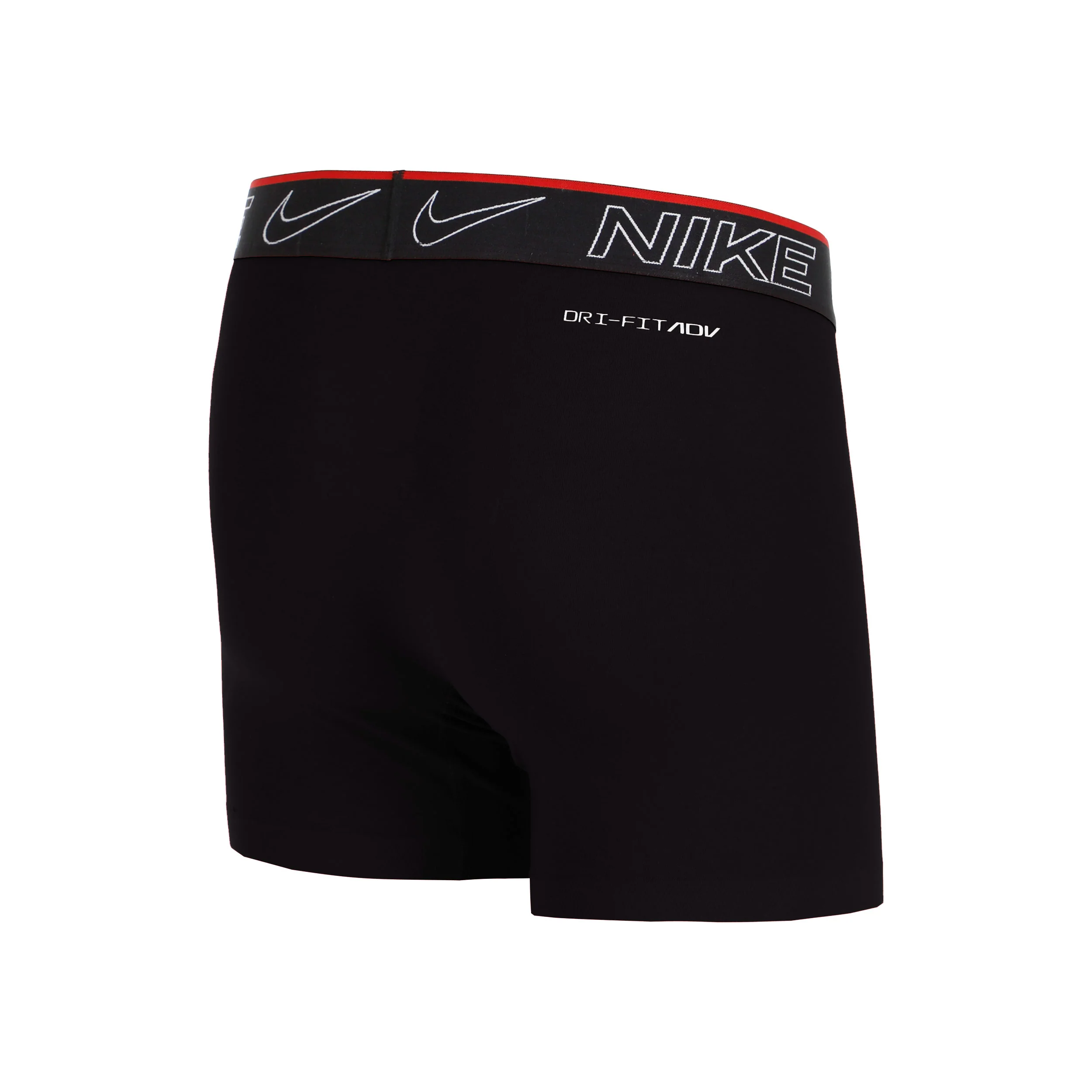 Elite Cotton Stretch Boxer Short 2er Pack Herren-Schwarz,Rot - Image 6