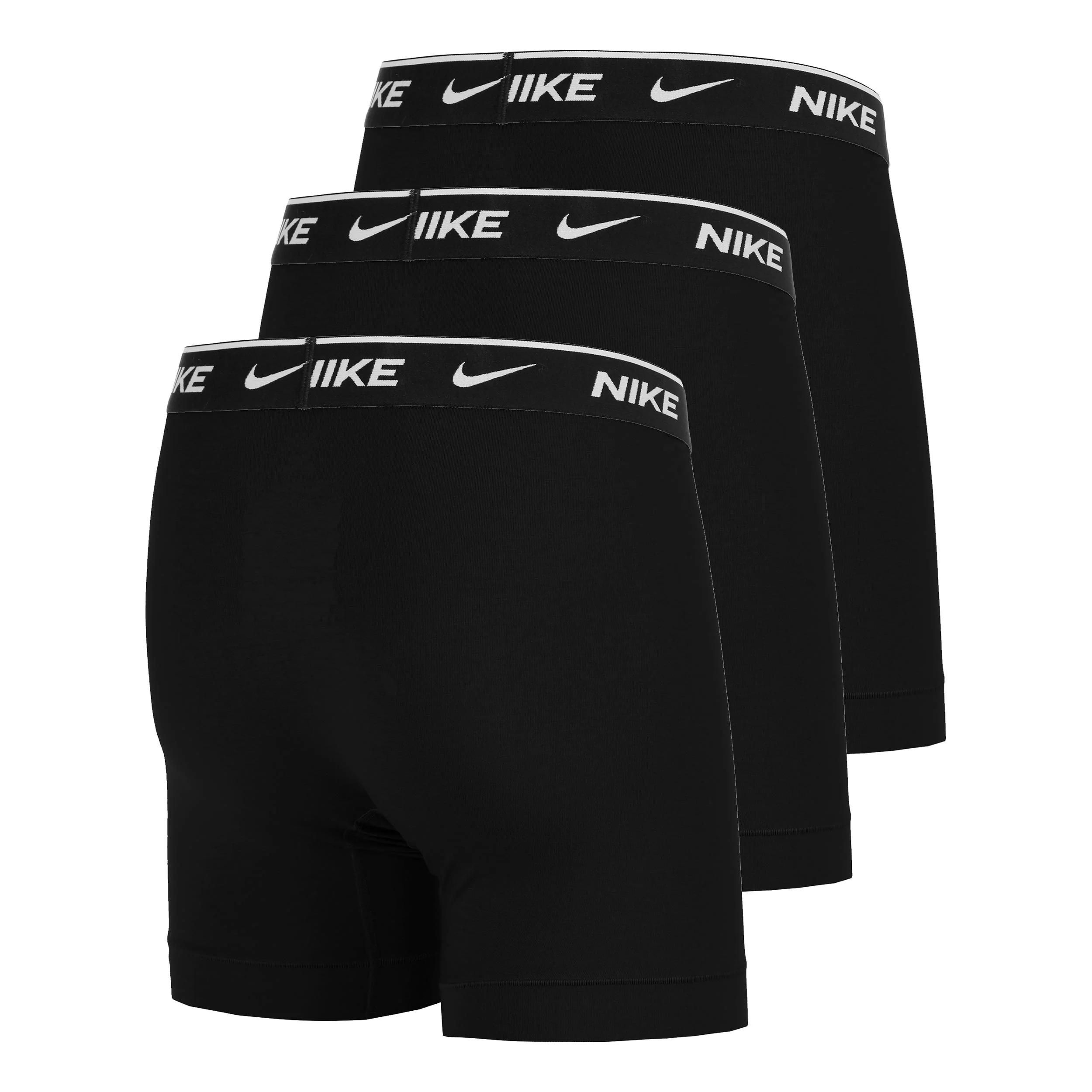 Essential Cotton Stretch Boxer Brief Boxer Short - 3er Pack Herren-schwarz, schwarz - Image 2