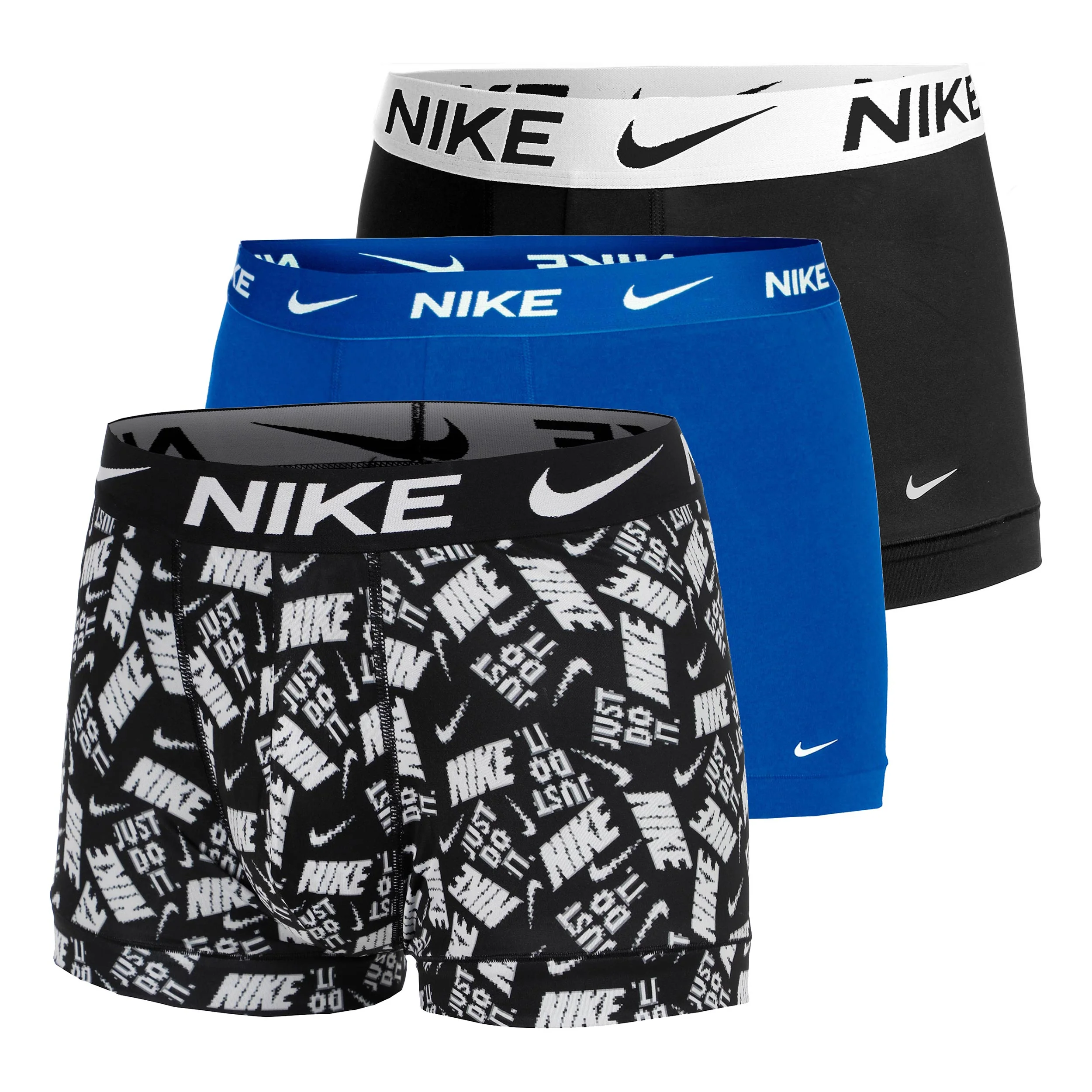 Essential Micro Boxer Short 3er Pack Herren - schwarz, mehrfarbig