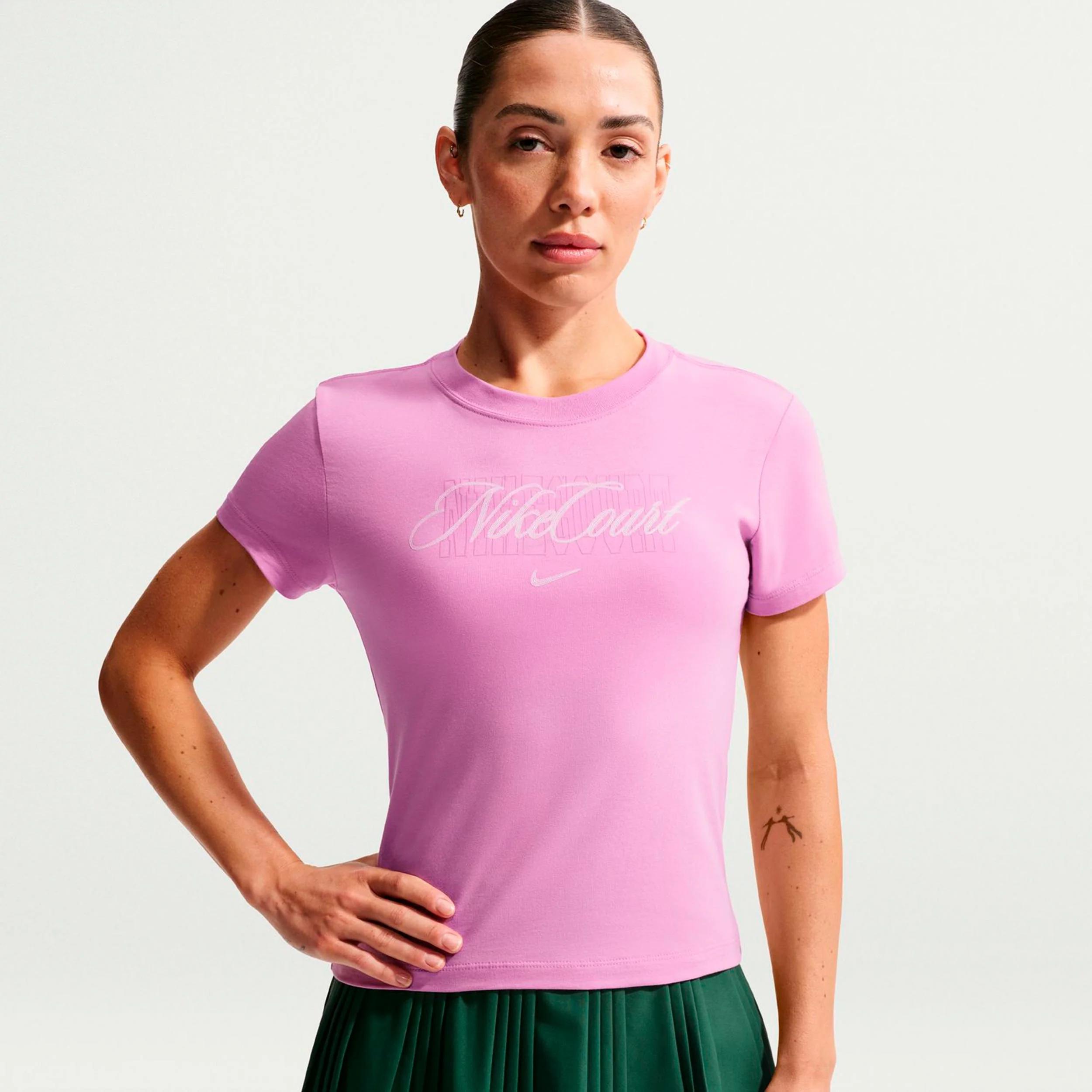 Heritage T-Shirt Damen - violett