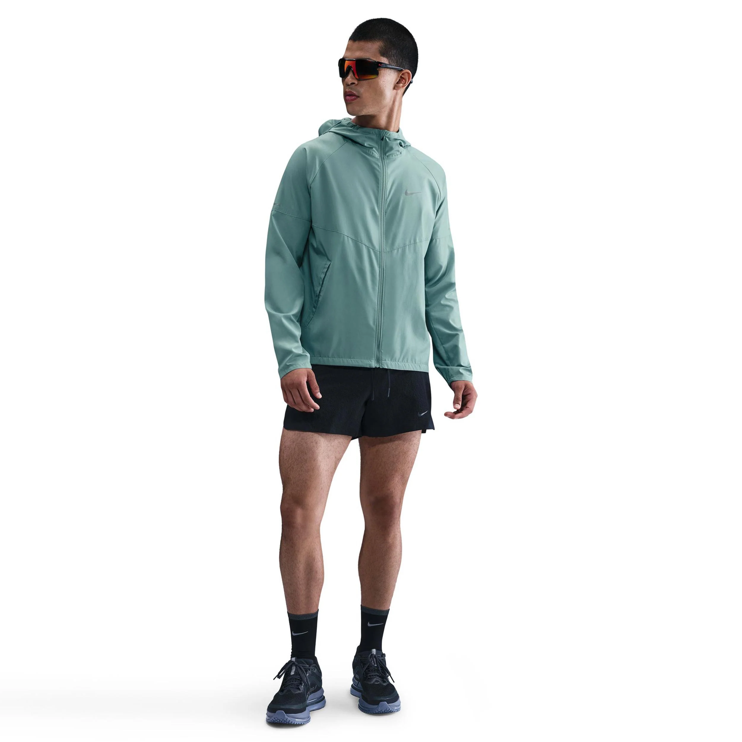 Miler Laufjacke Herren - türkis, silber - Image 2