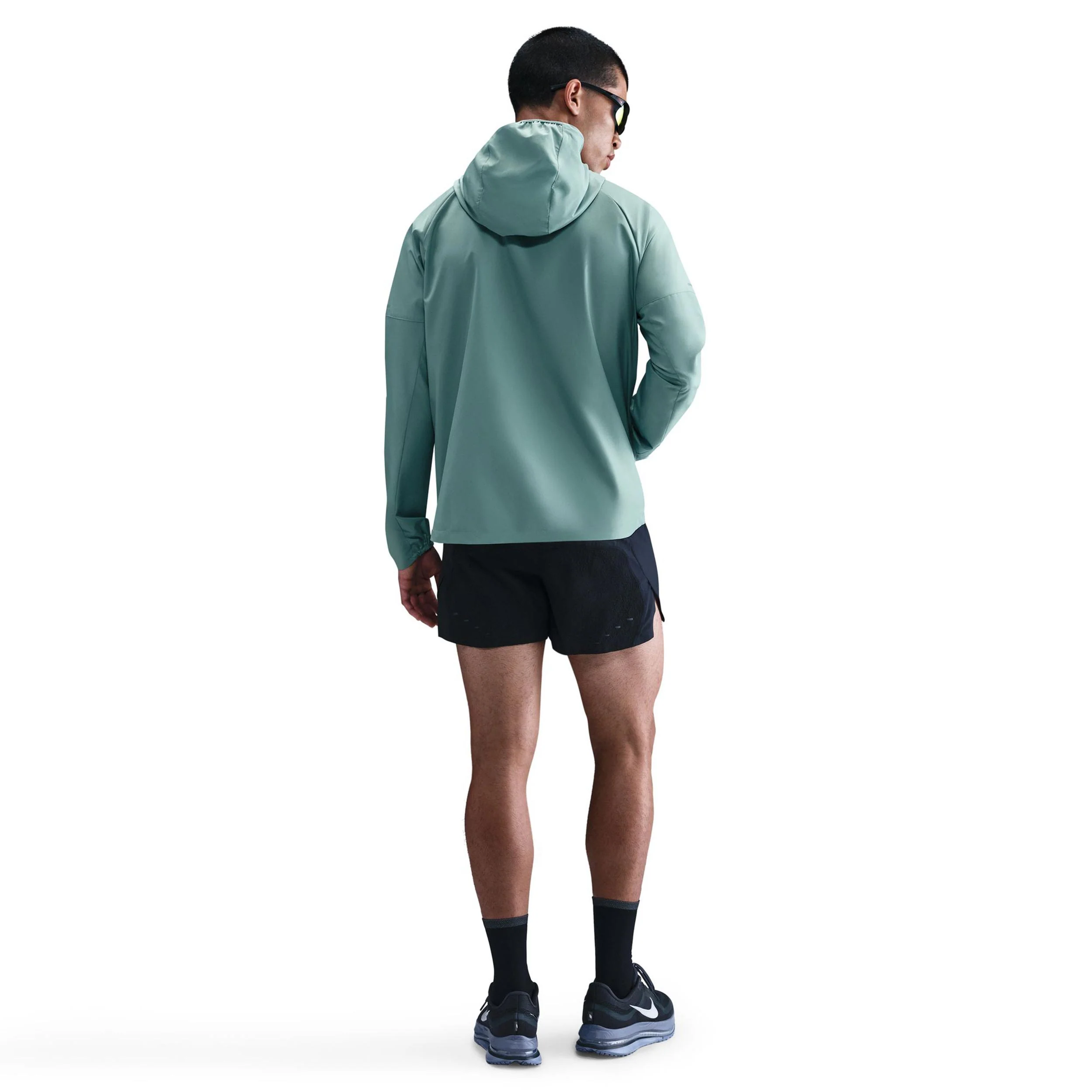 Miler Laufjacke Herren - türkis, silber - Image 3