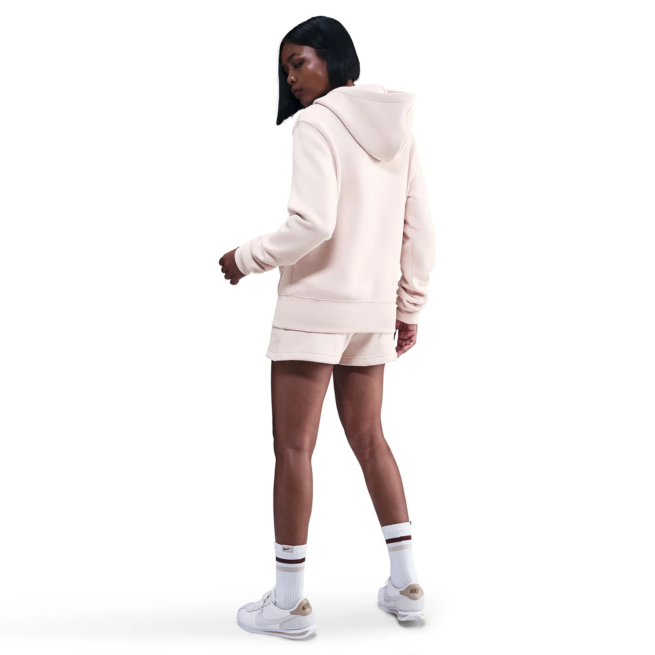 Phoenix Fleece Hoody Damen-altrosa - Image 2