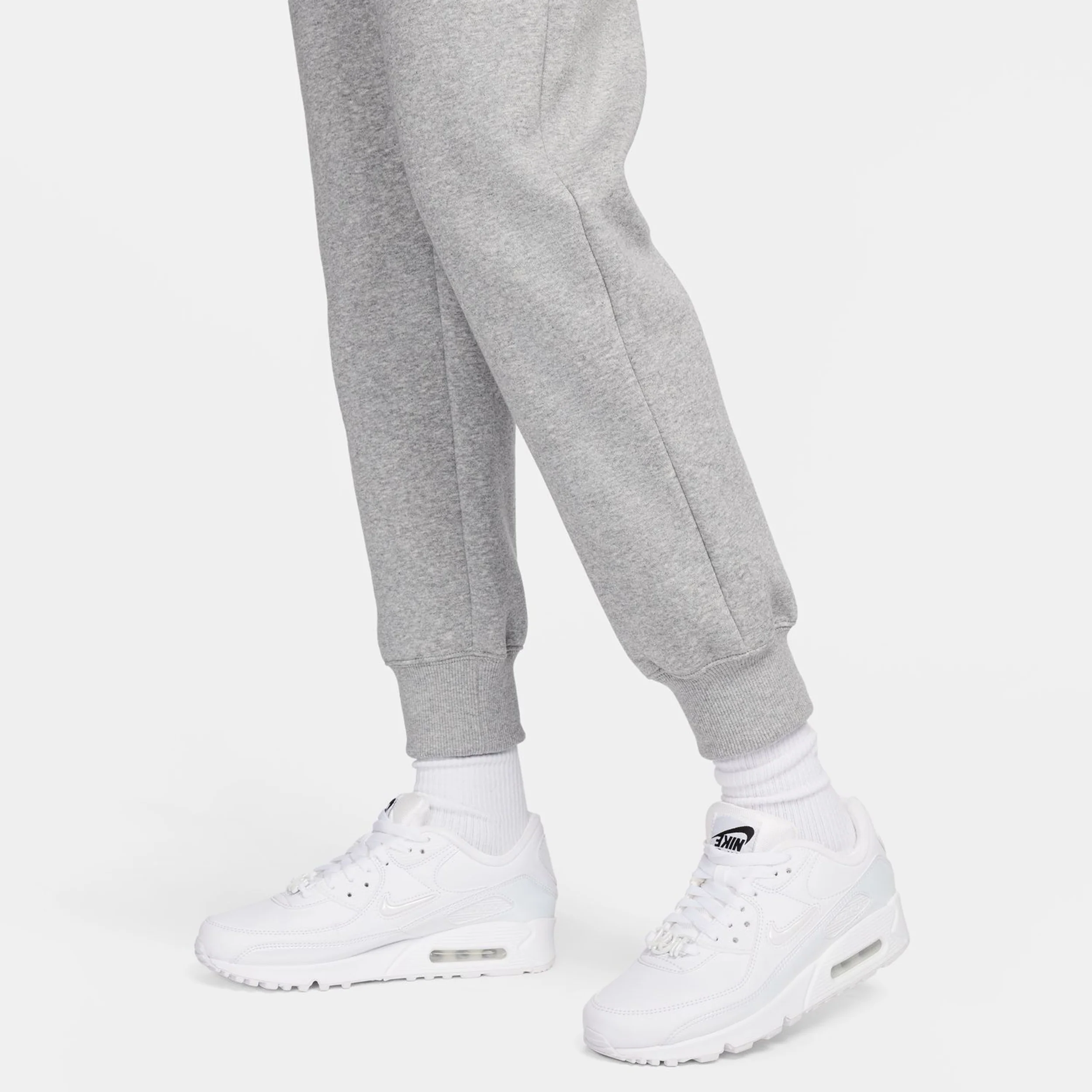 Phoenix Fleece Mid Rise Trainingshose Damen - hellgrau, - Image 10