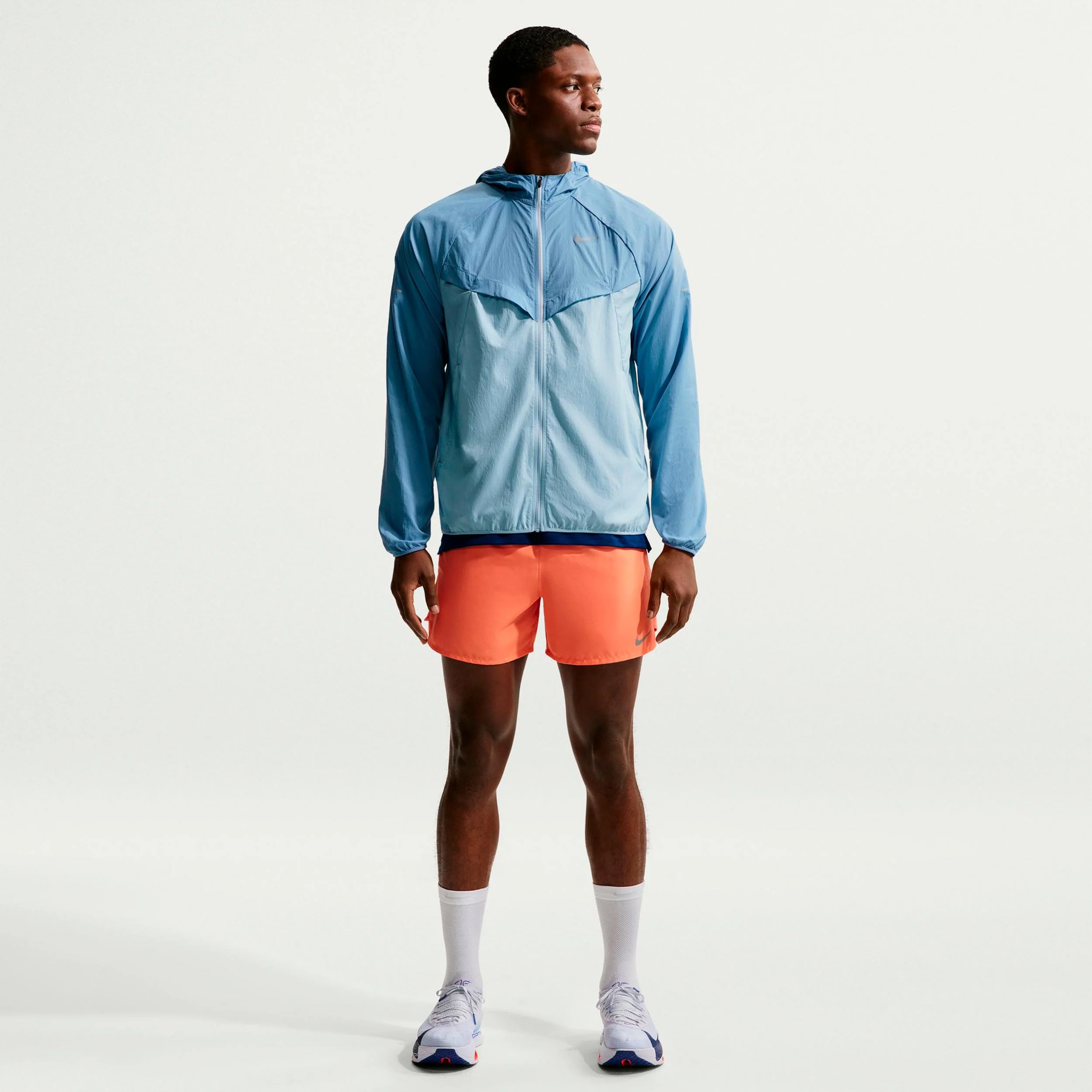 Stride Laufjacke Herren - blau, hellblau - Image 2