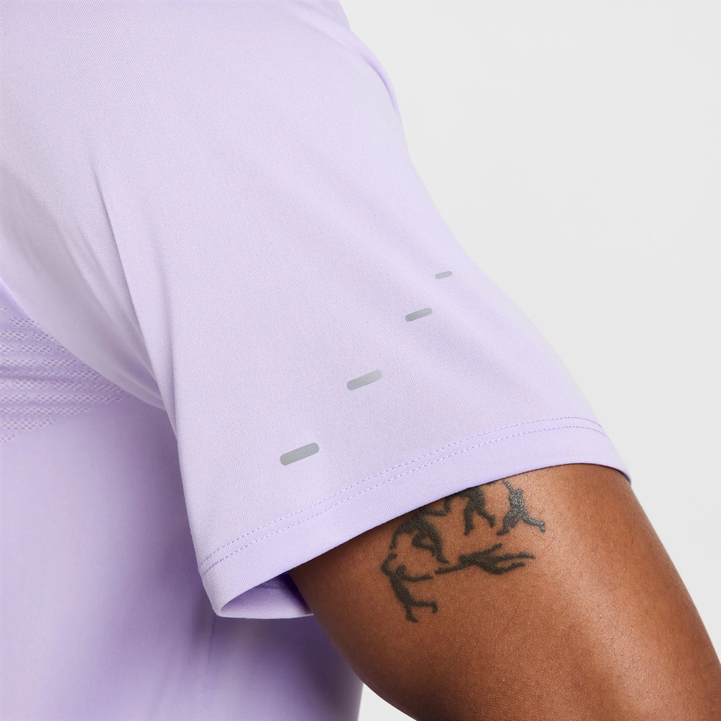 Stride Laufshirt Herren - flieder - Image 4