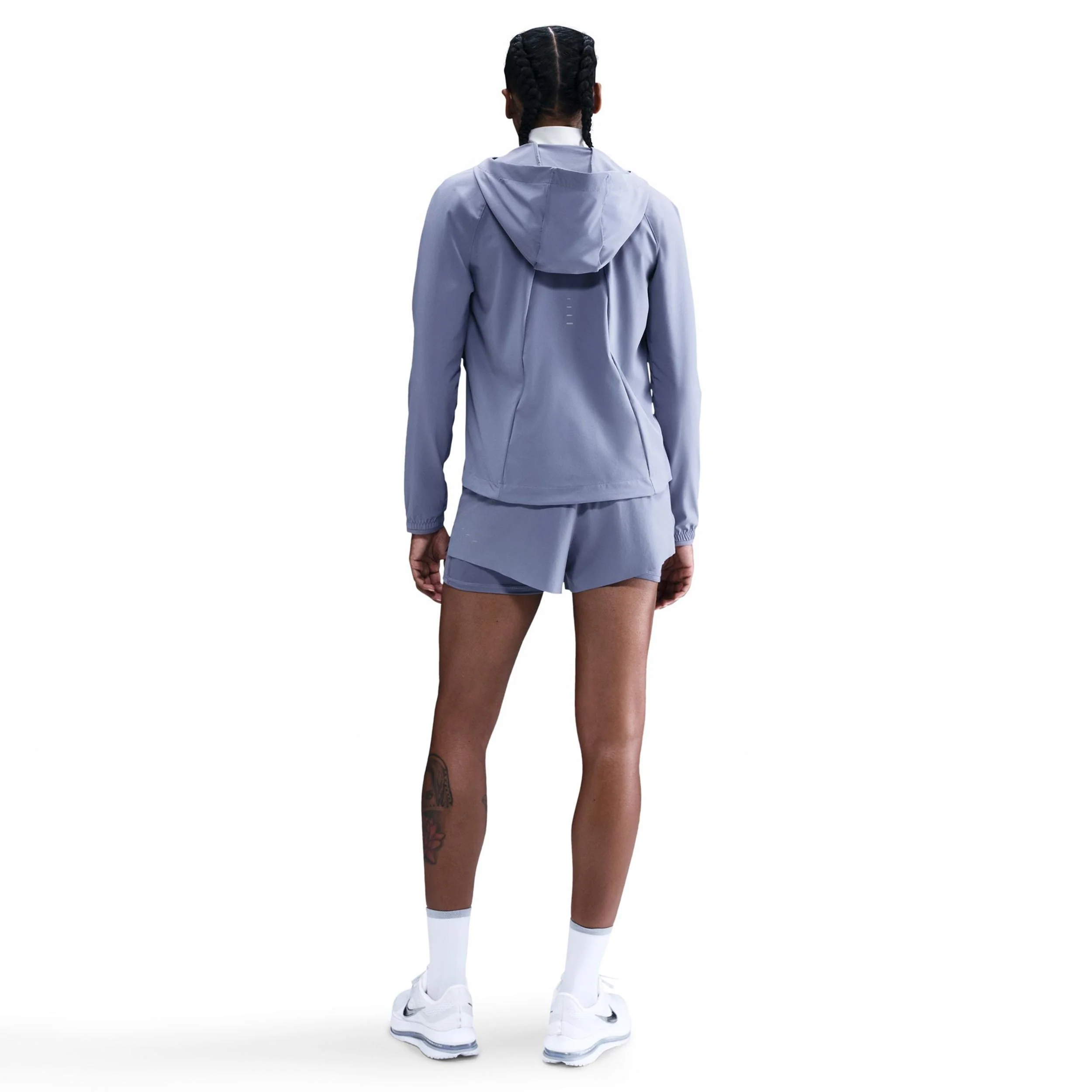 Swift Laufjacke Damen - blaugrau, silber - Image 3