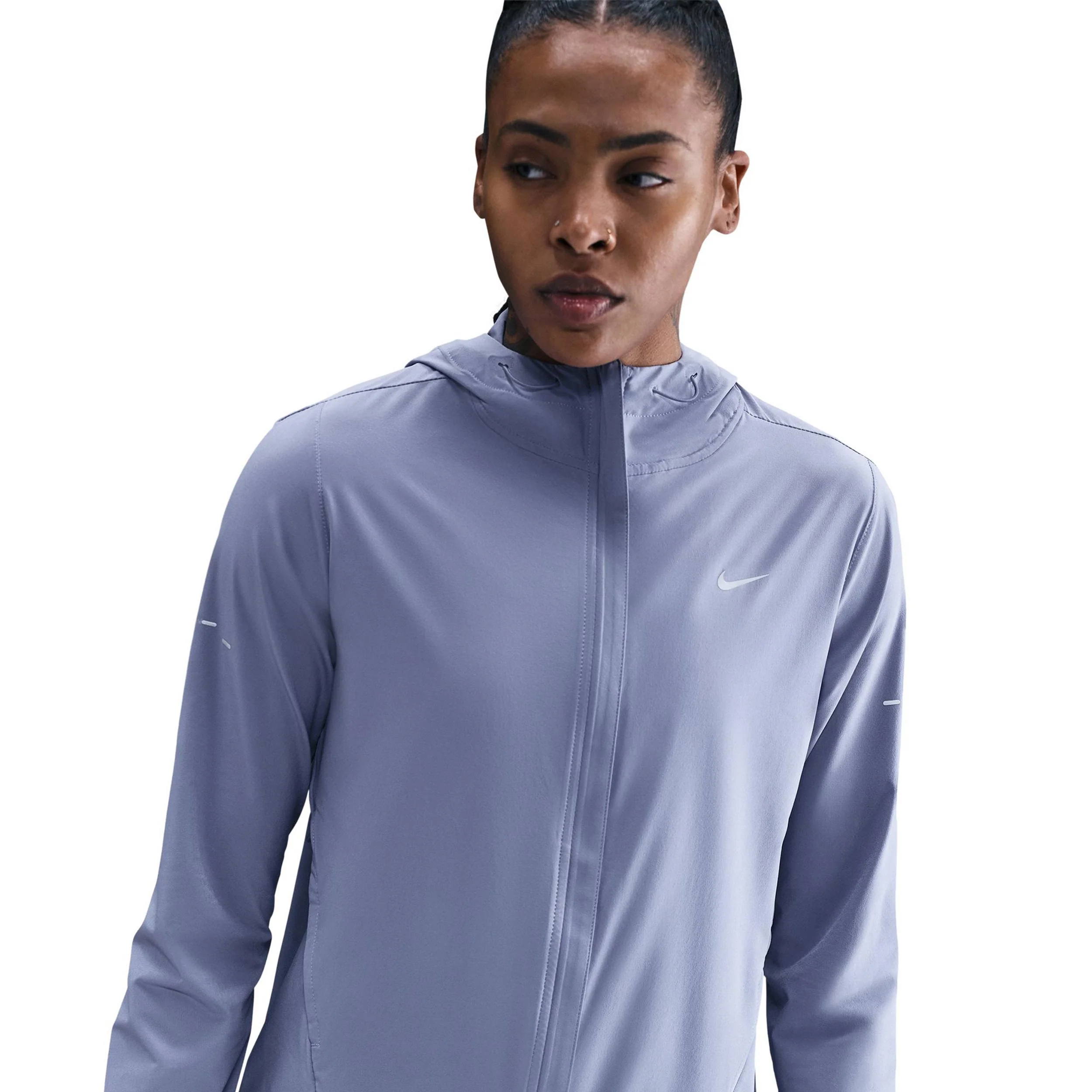 Swift Laufjacke Damen - blaugrau, silber - Image 4
