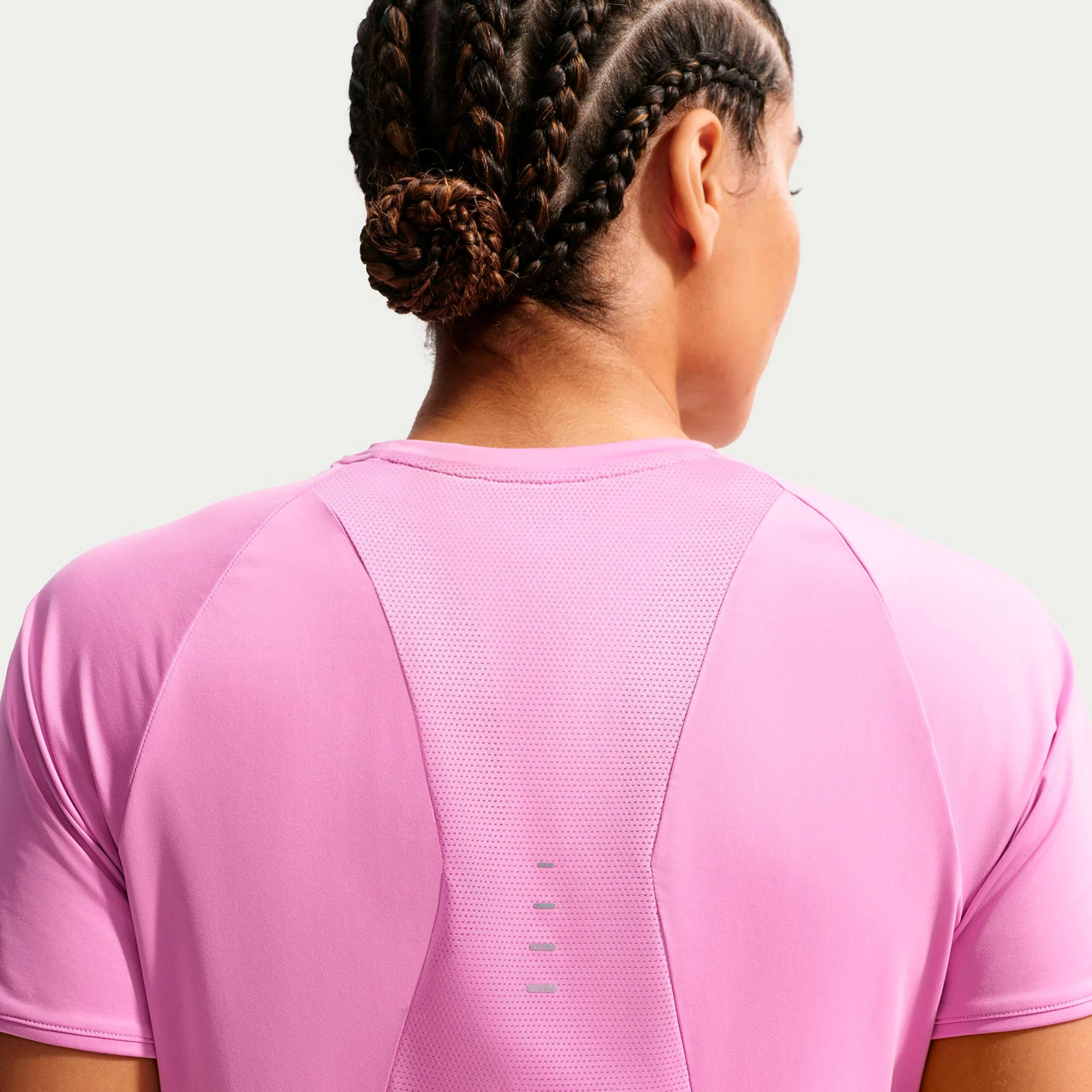 Swift Laufshirt Damen - pink, silber - Image 5