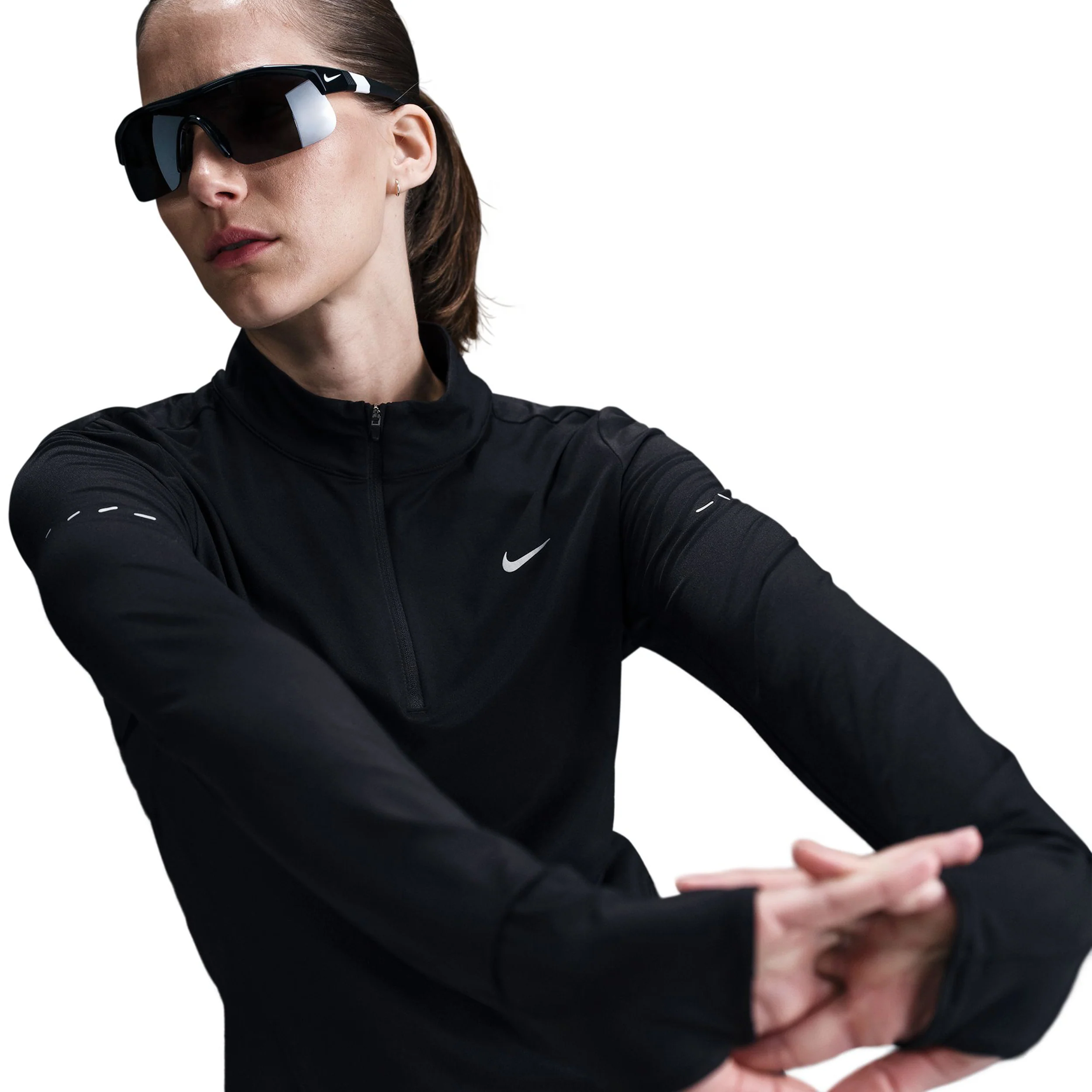 Swift Laufshirt Damen - schwarz - Image 8
