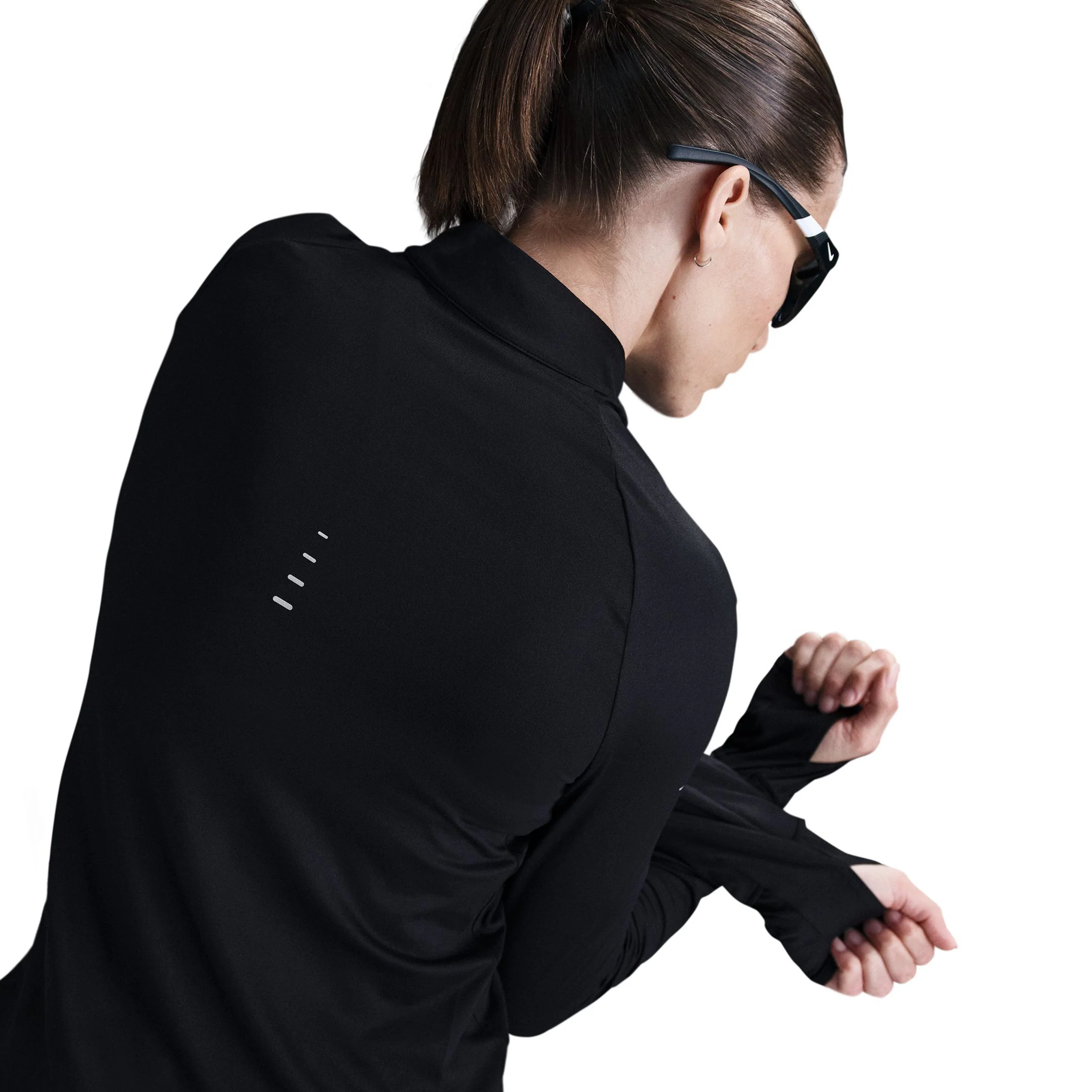 Swift Laufshirt Damen - schwarz - Image 9