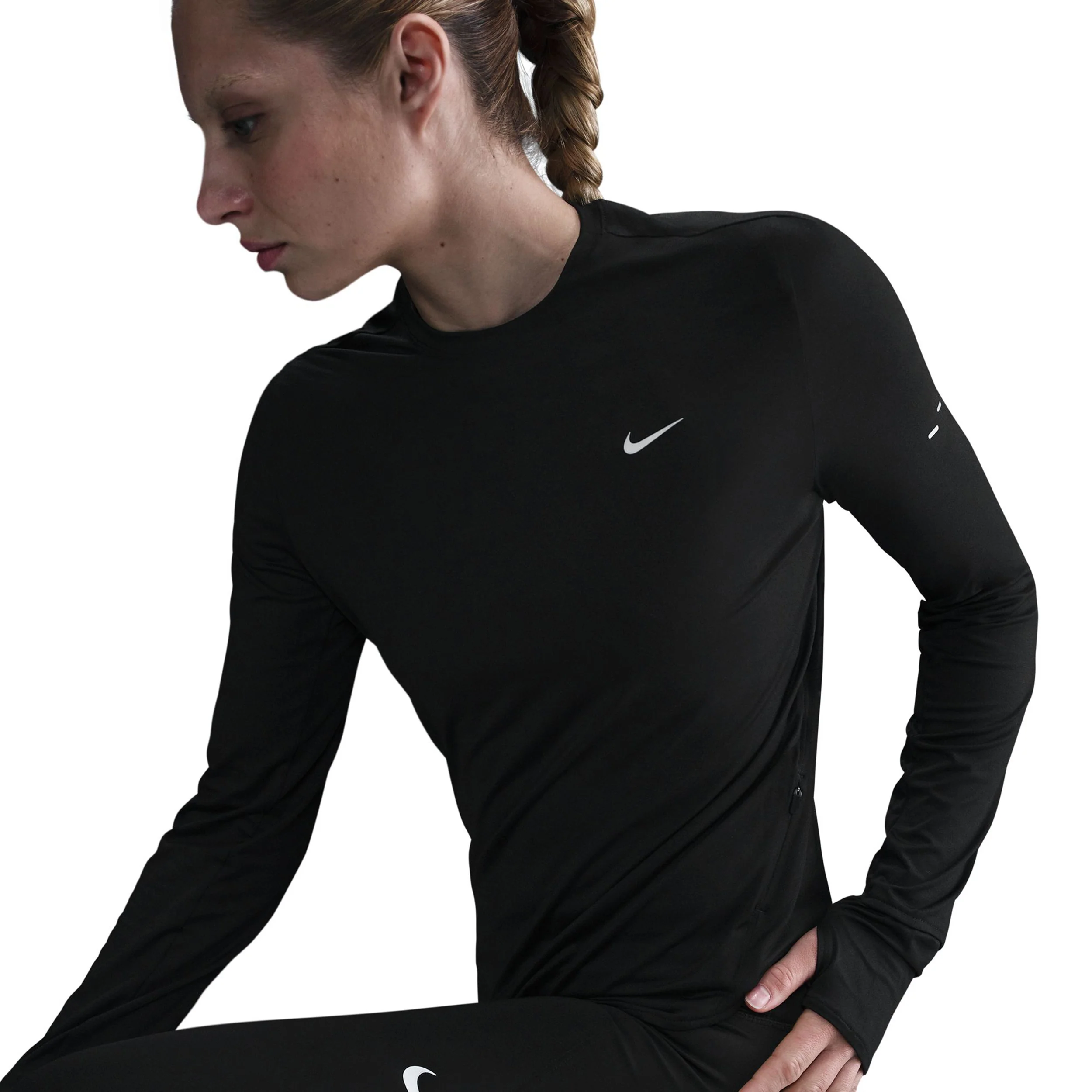 Swift Laufshirt Damen - schwarz - Image 10