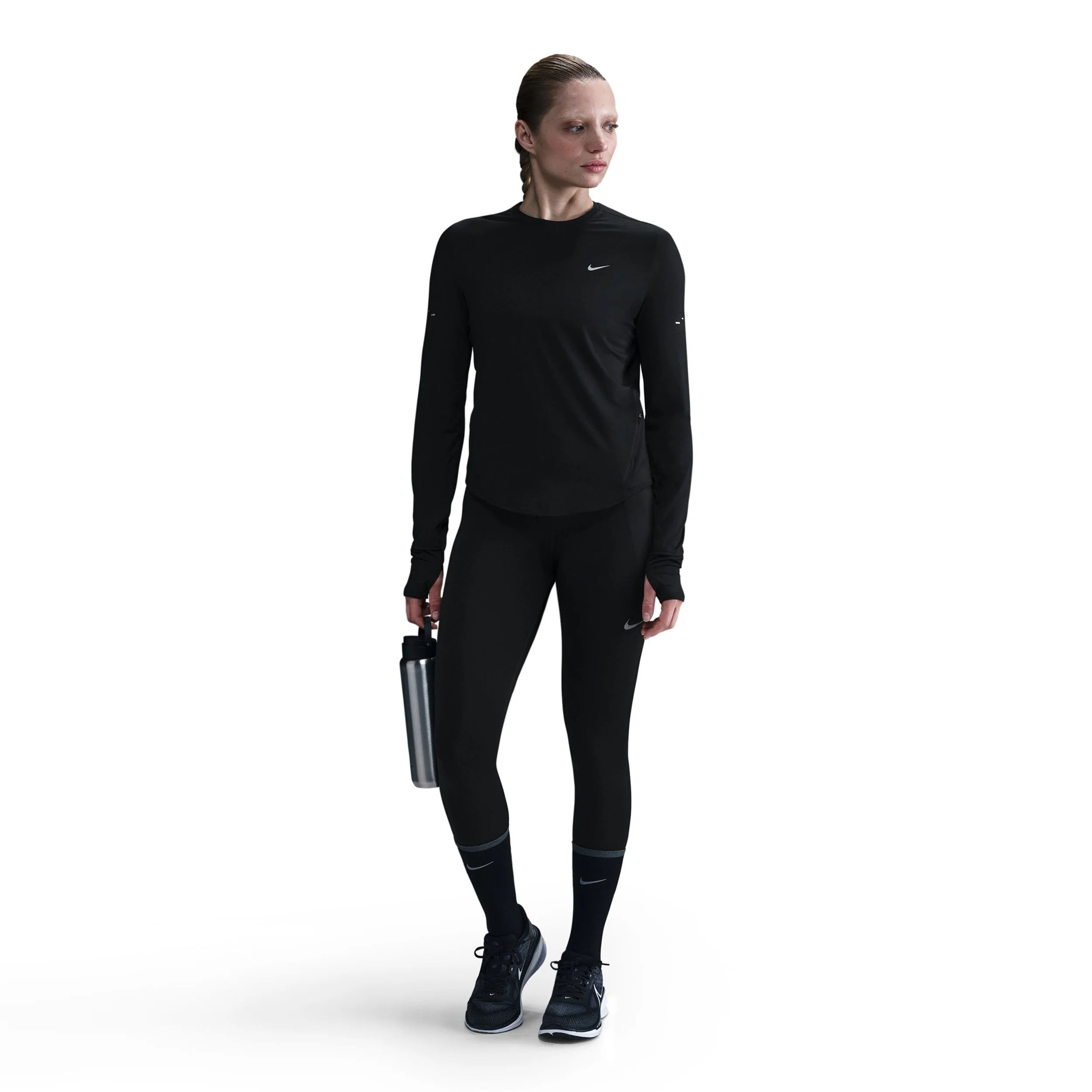 Swift Laufshirt Damen - schwarz - Image 6